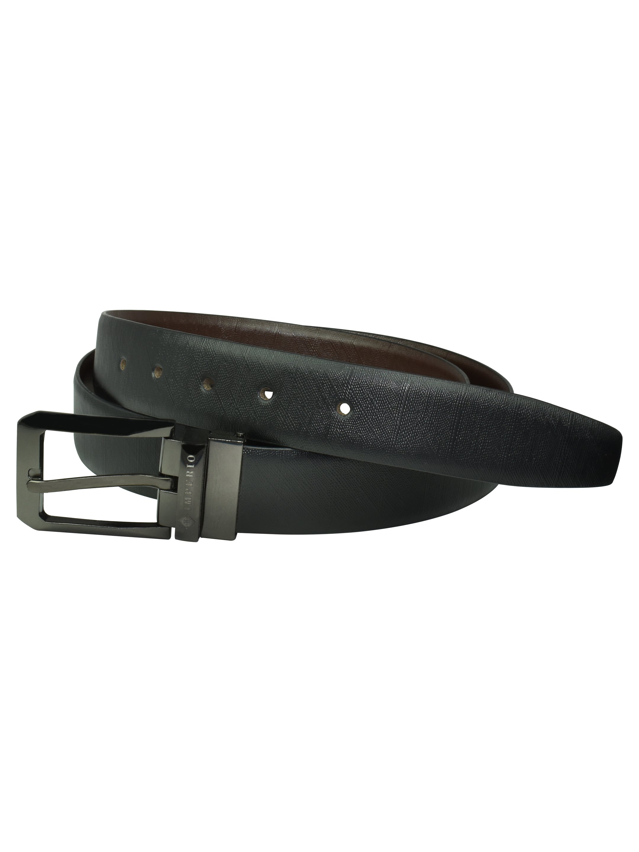 Imperio Genuine Leather Reversible Belt for Men – Dual-Sided Formal & Casual Waist Belt