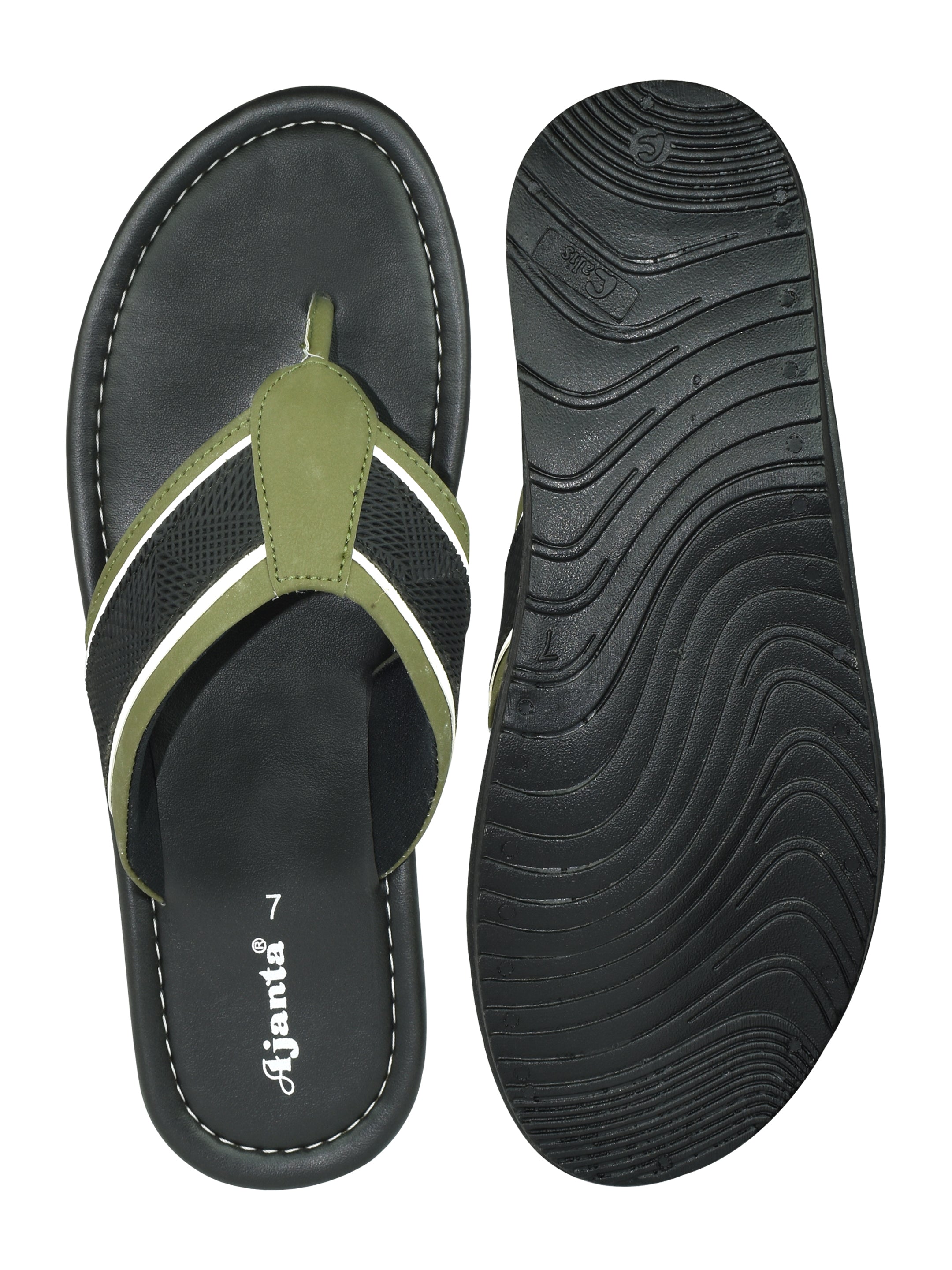 Ajanta Men’s Comfort Slippers / Casual Slip-On Slippers / Anti-Skid CG1156