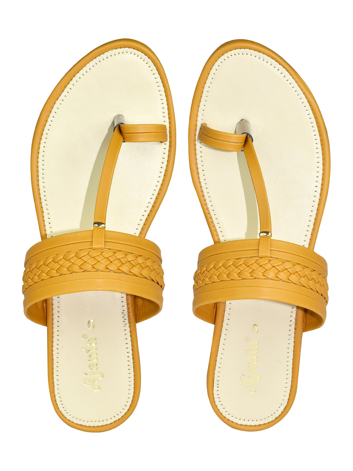 Ajanta Women Flat Sandal / Stylish & Lightweight with Anti-Slip Grip / Comfortable & Anti-Skid Sole for Safe Wear EL2011