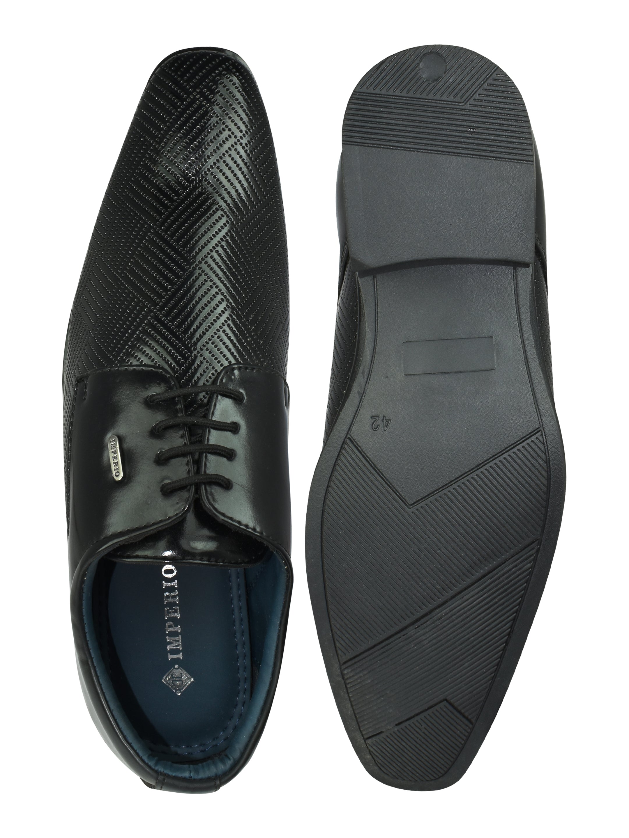 Ajanta Men’s Formal Lace-Up Shoes for Office & Business Wear