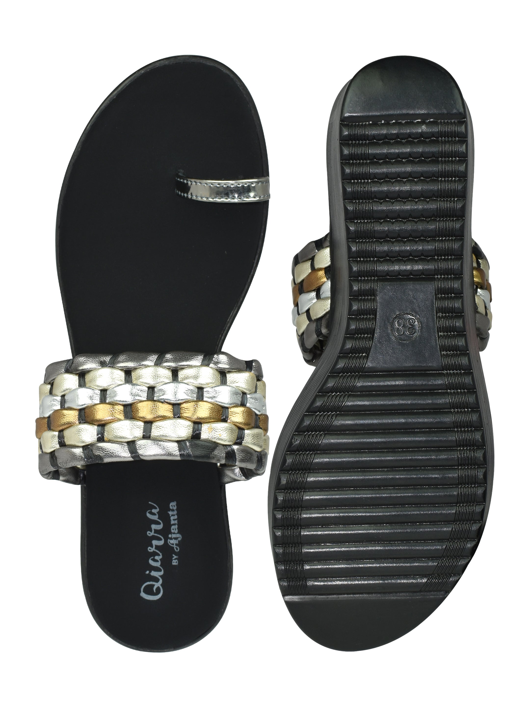 Ajanta Heel for Women / Wedge Sandals for Women / Slip-On Heels / Anti-Skid Sandals CL0908