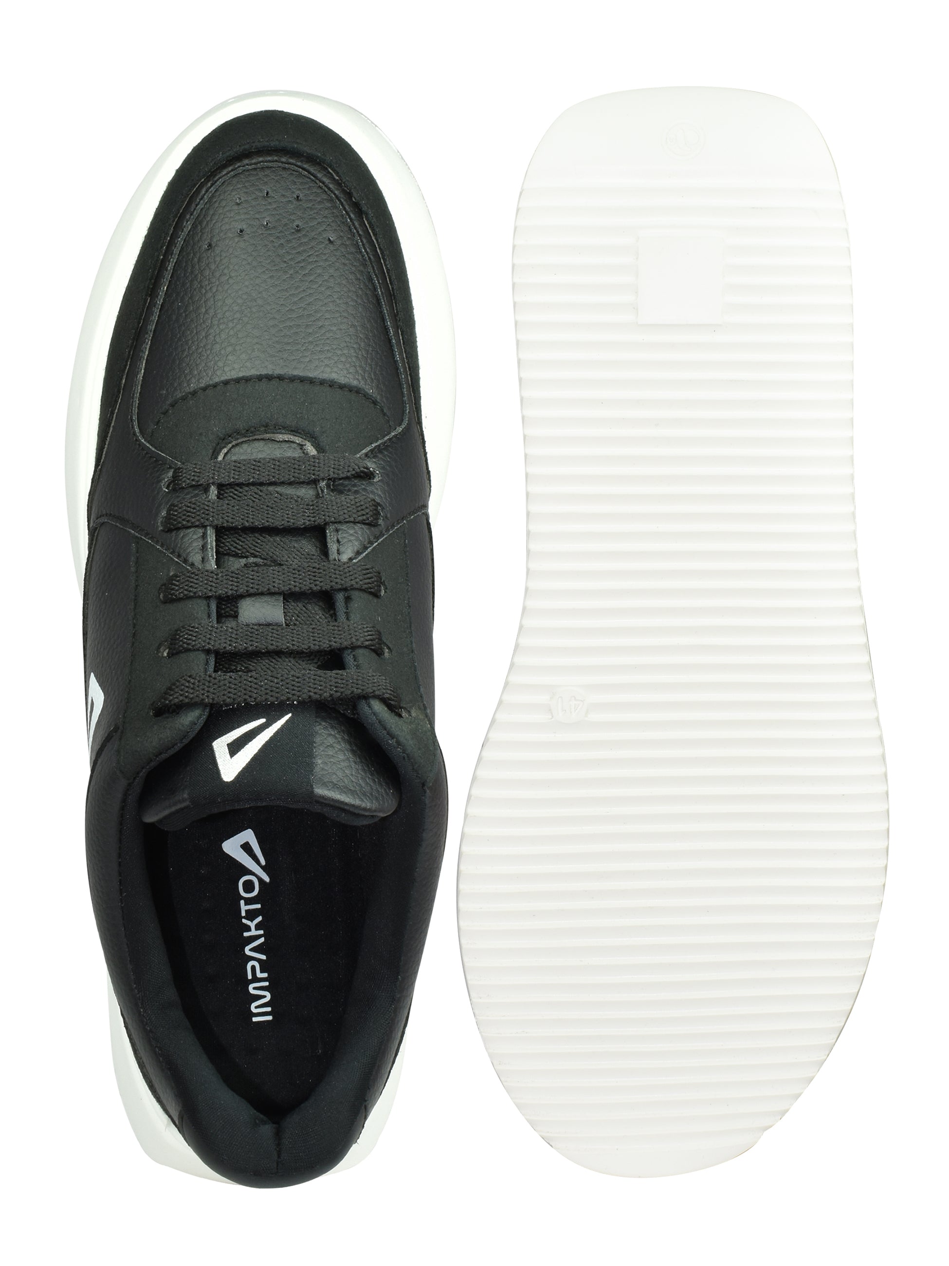 Impakto Men Black Casual Shoe  EG1012