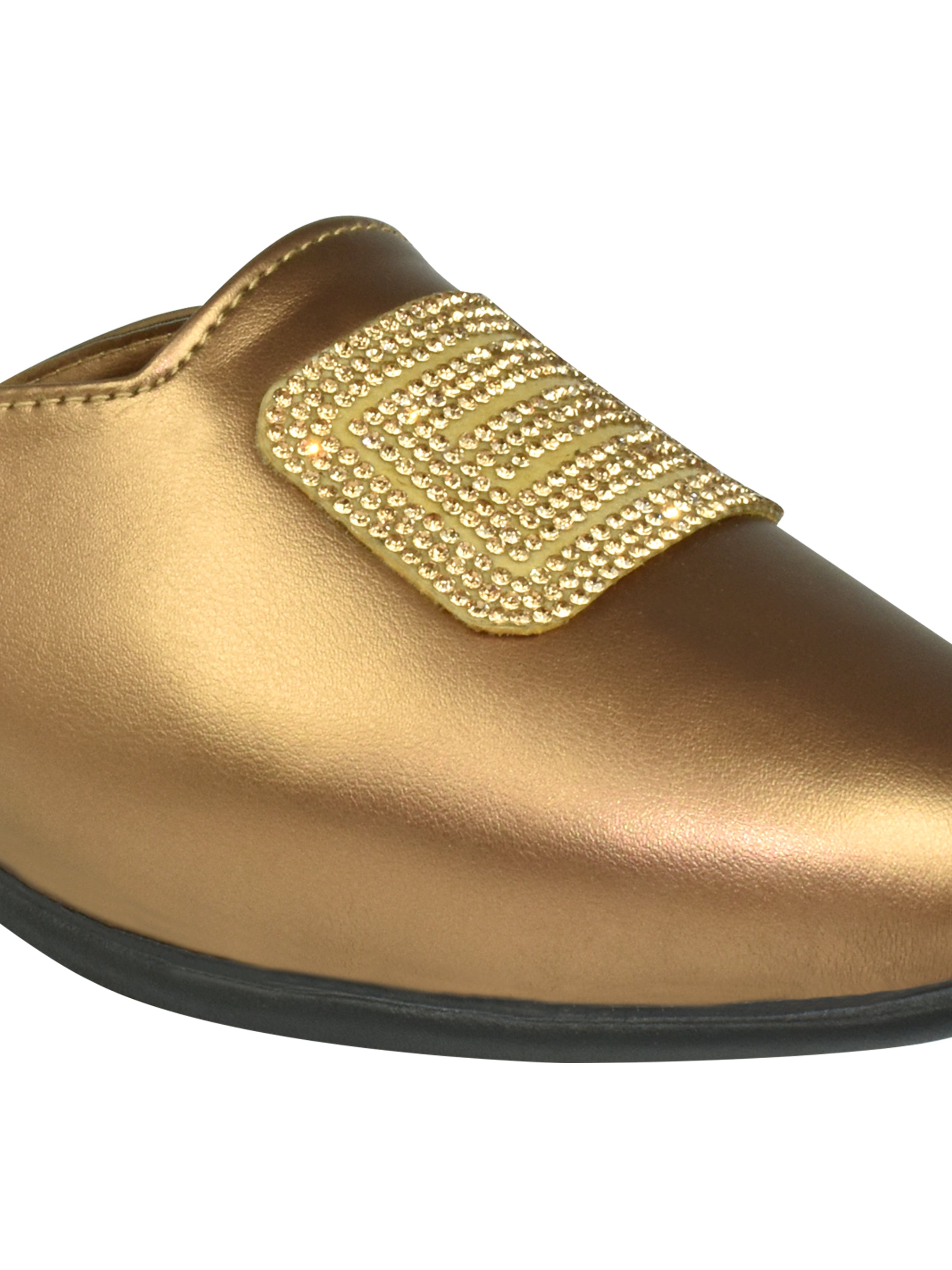 AJANTA Women's Copper Sandals | Stylish PVC Upper | Durable Synthetic Sole | Elegant & Comfortable Sandal EL5025