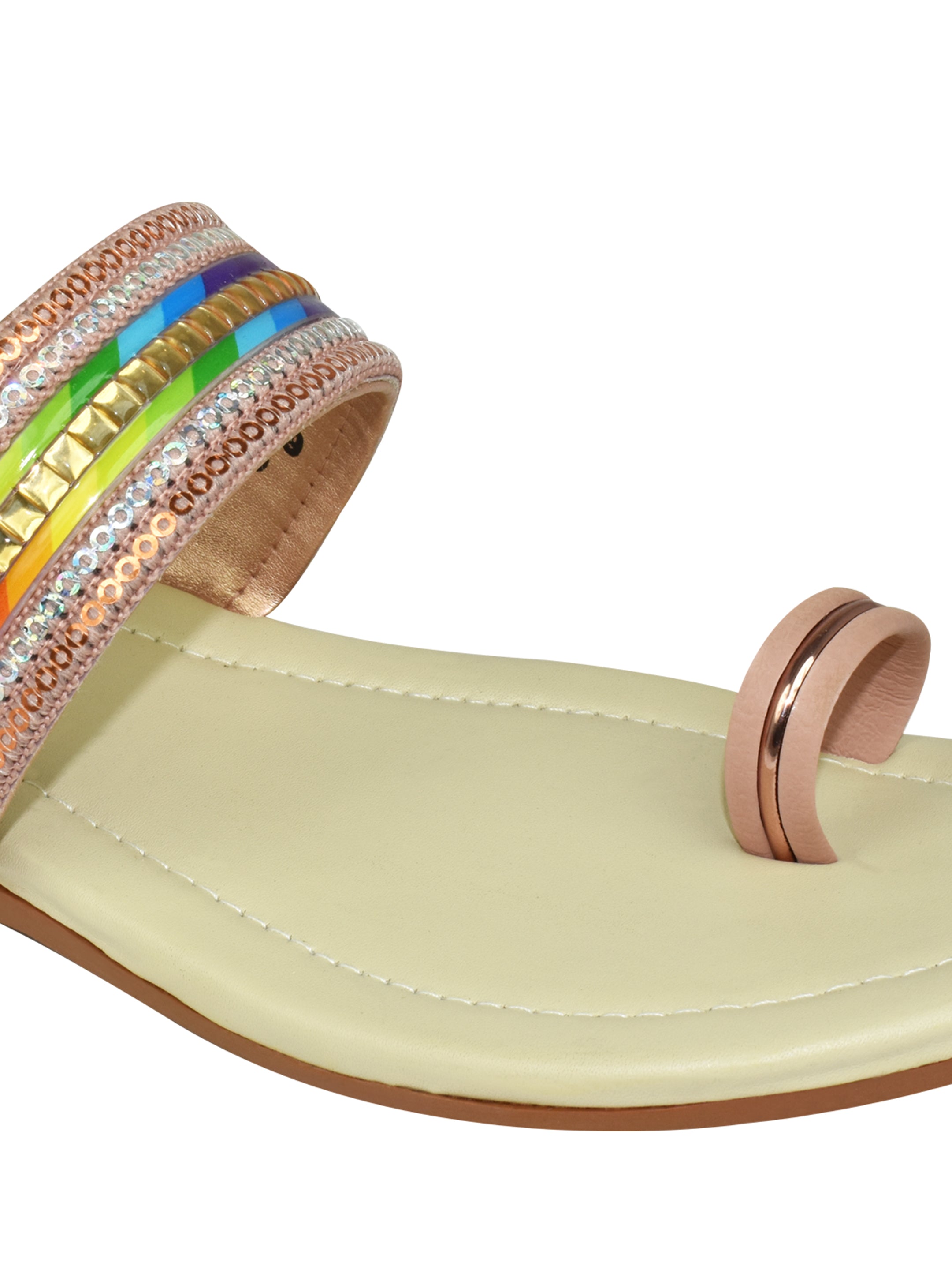 Women's Cream General Sandals