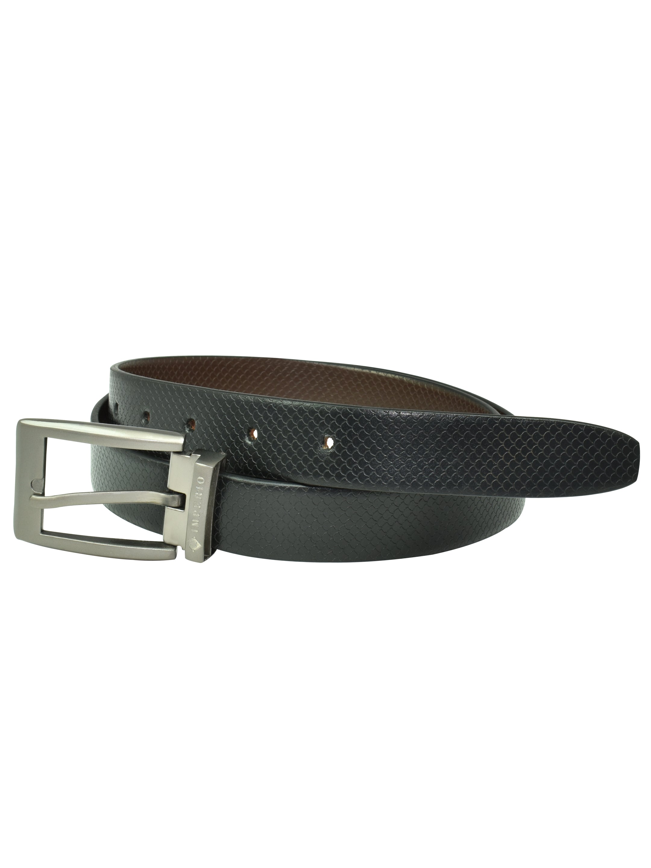 Imperio Genuine Leather Reversible Belt for Men – Dual-Tone Formal Essential