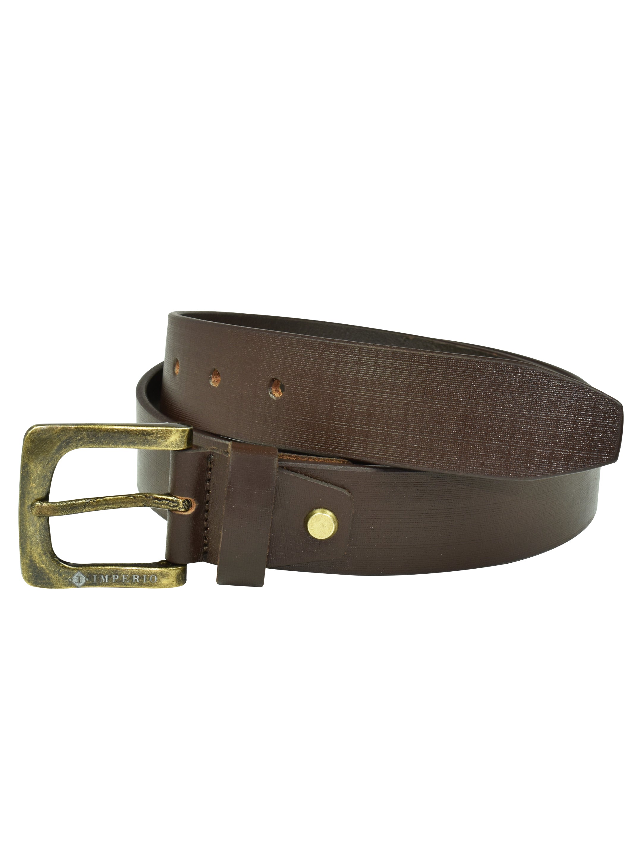 Imperio Genuine Leather Belt for Men – Classic Formal & Casual Waist Belt