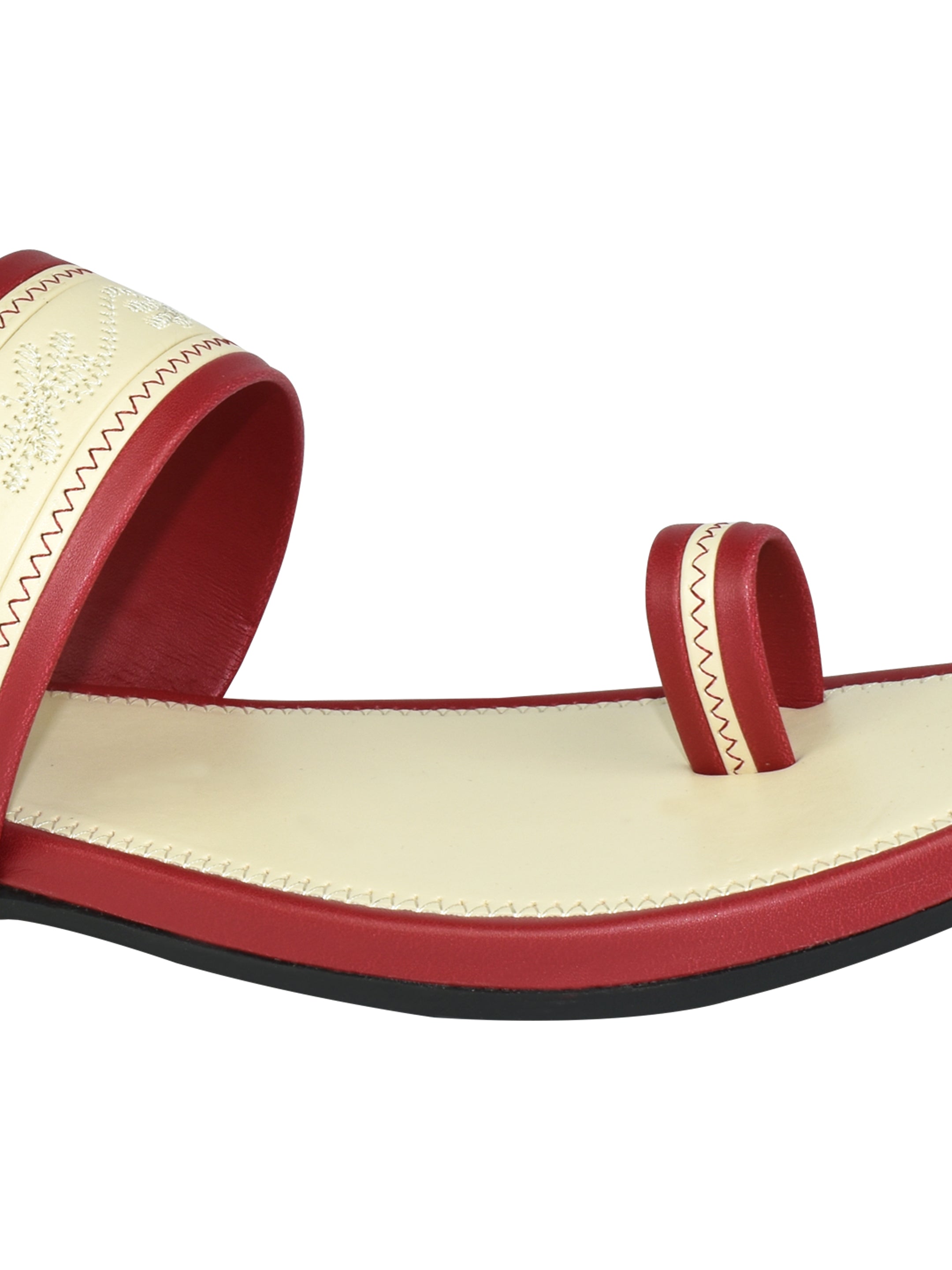 Ajanta Women Flat Sandal /  Durable Anti-Skid Sole for Everyday Comfort / Slip-Resistant & Stylish for Daily Use EL2012