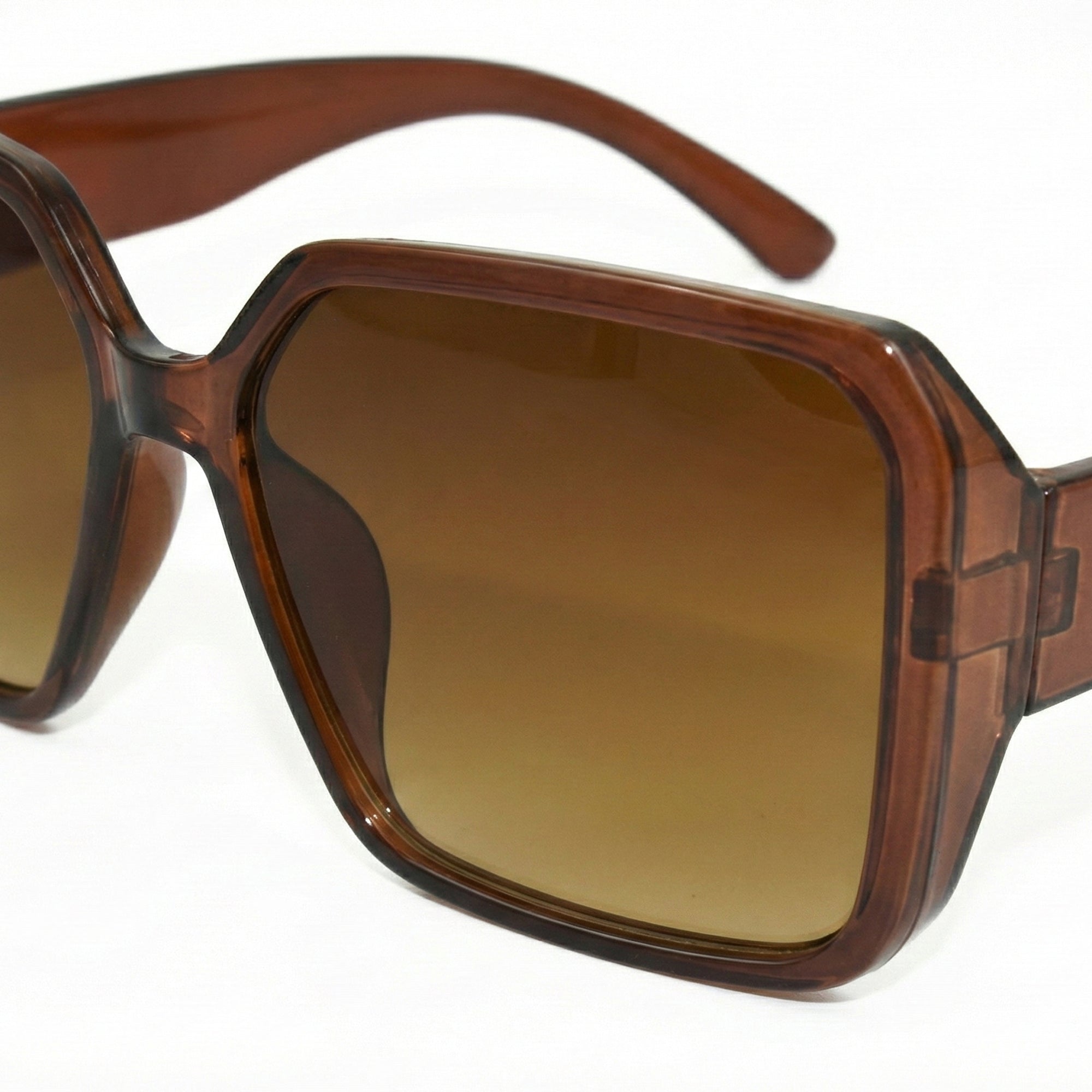 Ajanta Women’s Oversized Square Sunglasses Gradient Fashion Eyewear