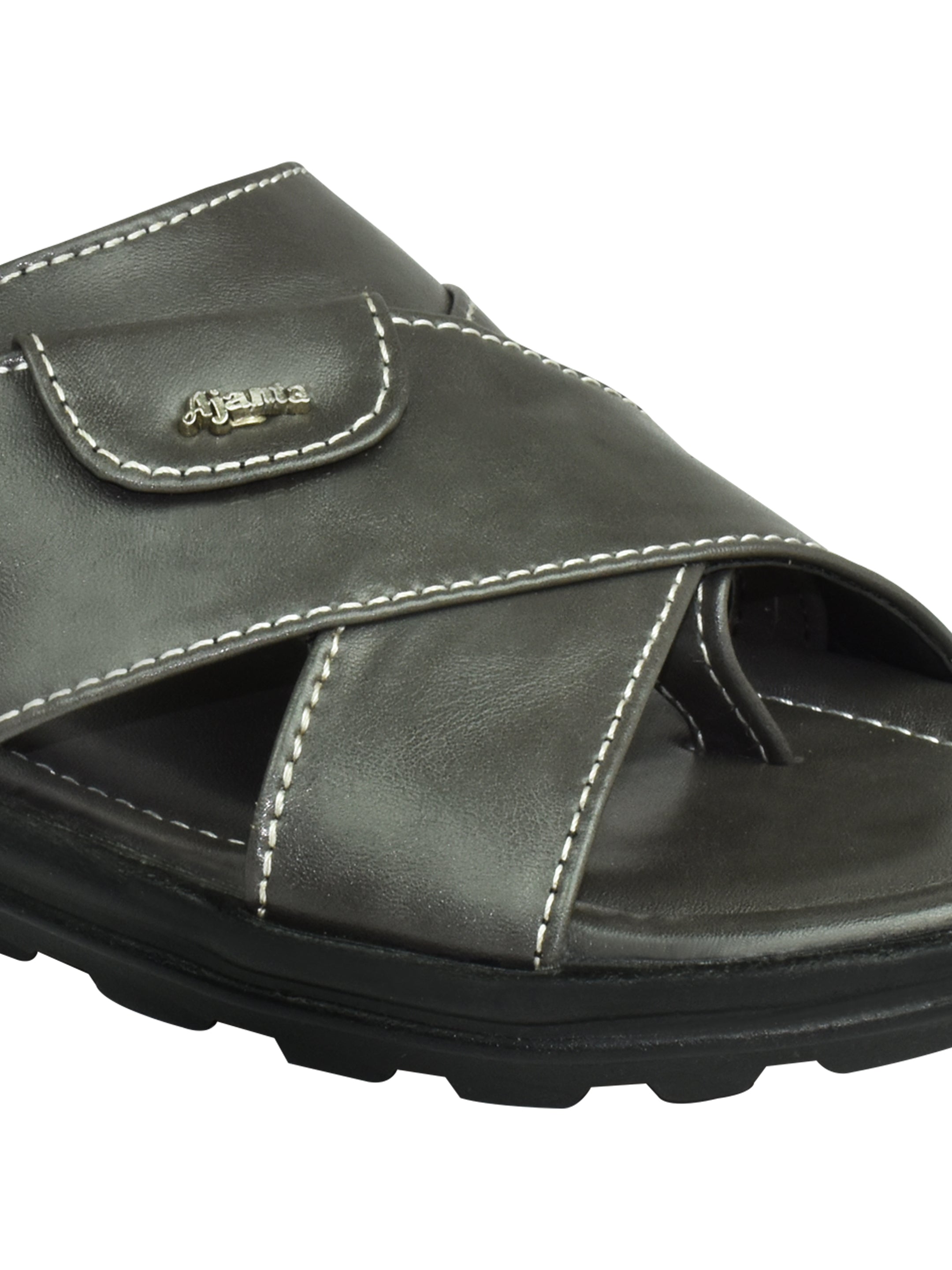 Ajanta Synthetic Sandals for Men Comfortable Sole & Durable Sandal /Men’s Casual Slip-On Sandals  EG0848