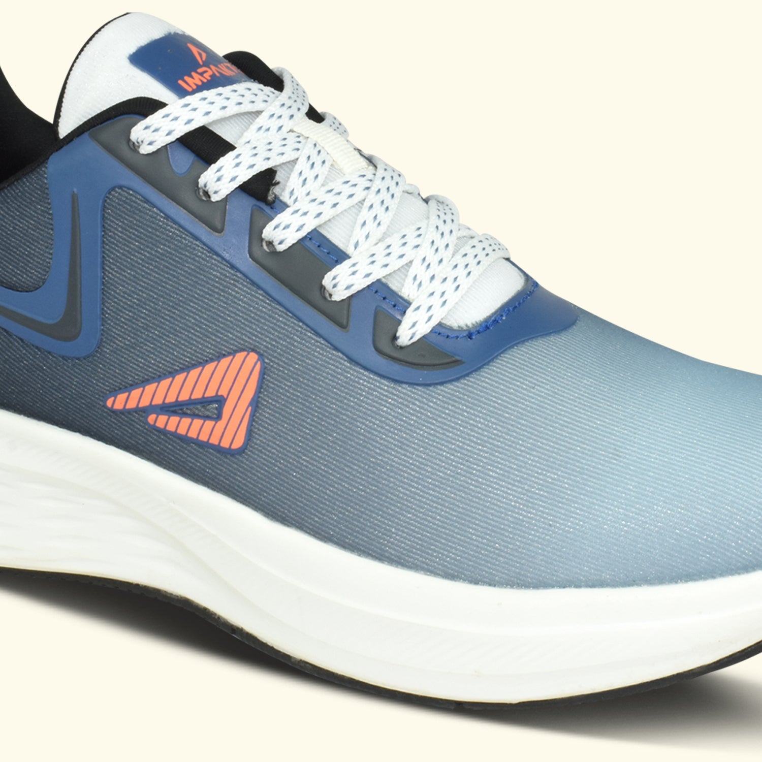 Impakto by Ajanta Men’s Blue Running Shoes Lightweight Sports & Walking Footwear