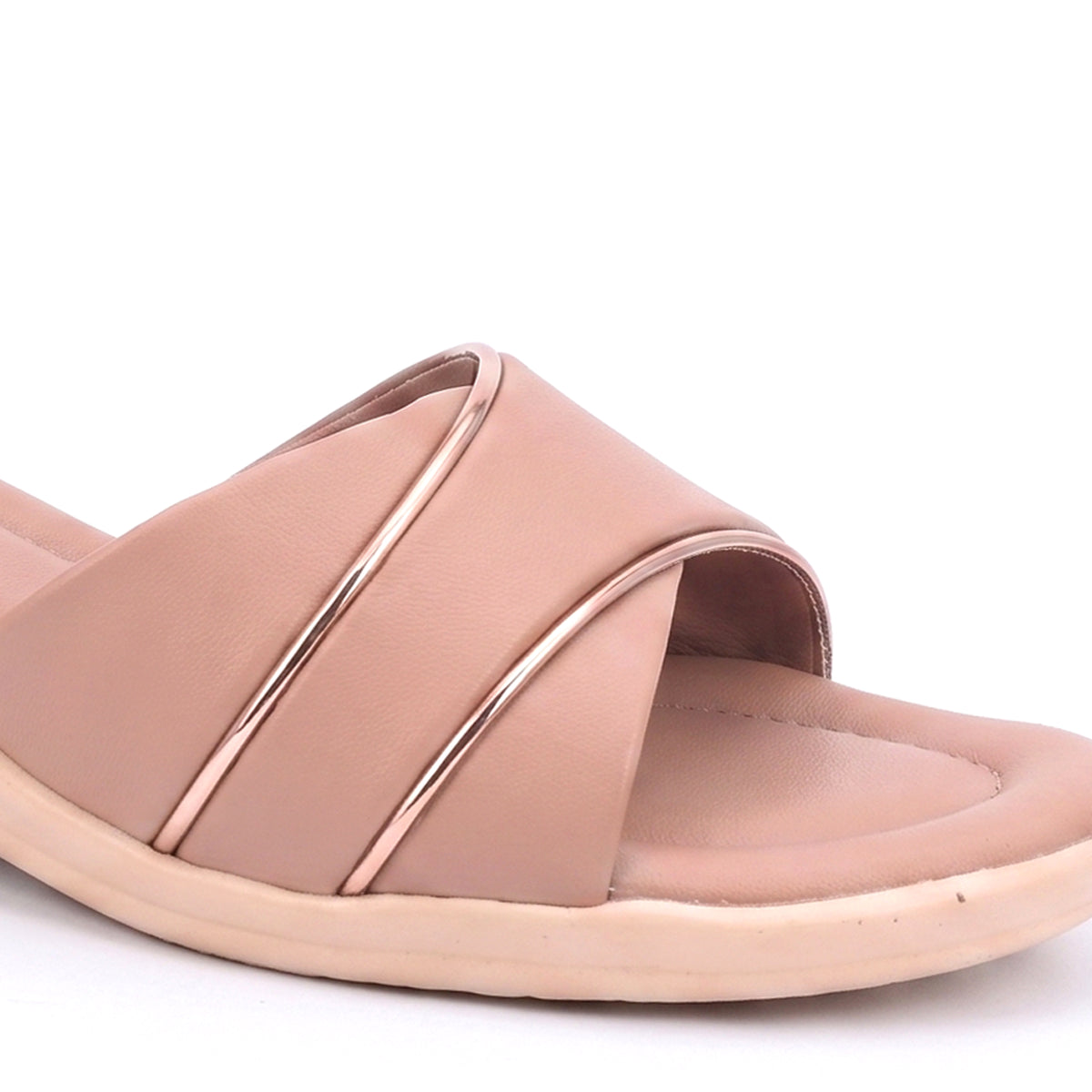 AJANTA Women's Lightweight Wedge Sandals | Slip-On Open Toe Stylish Sandals | Comfortable Anti-Skid Daily Wear Footwear for Office, College, Casual Party, Wedding, Travel, Beach, Puja & Festivel Wear | Trendy modern woman Fashion sandals