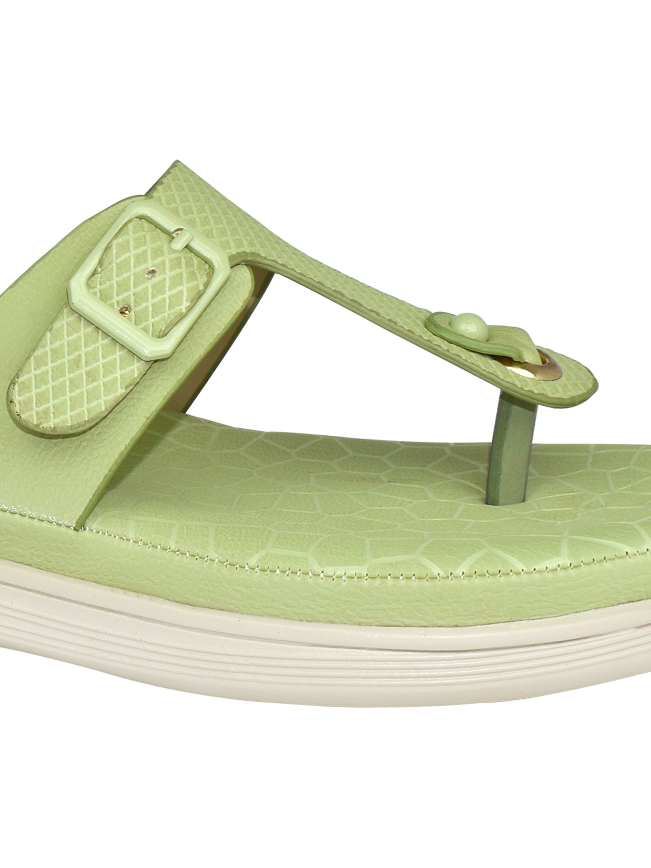 Ajanta Women Flat Sandal / Anti-Skid Sole with Elegant Look / Women’s Casual Flat Sandals EL1001