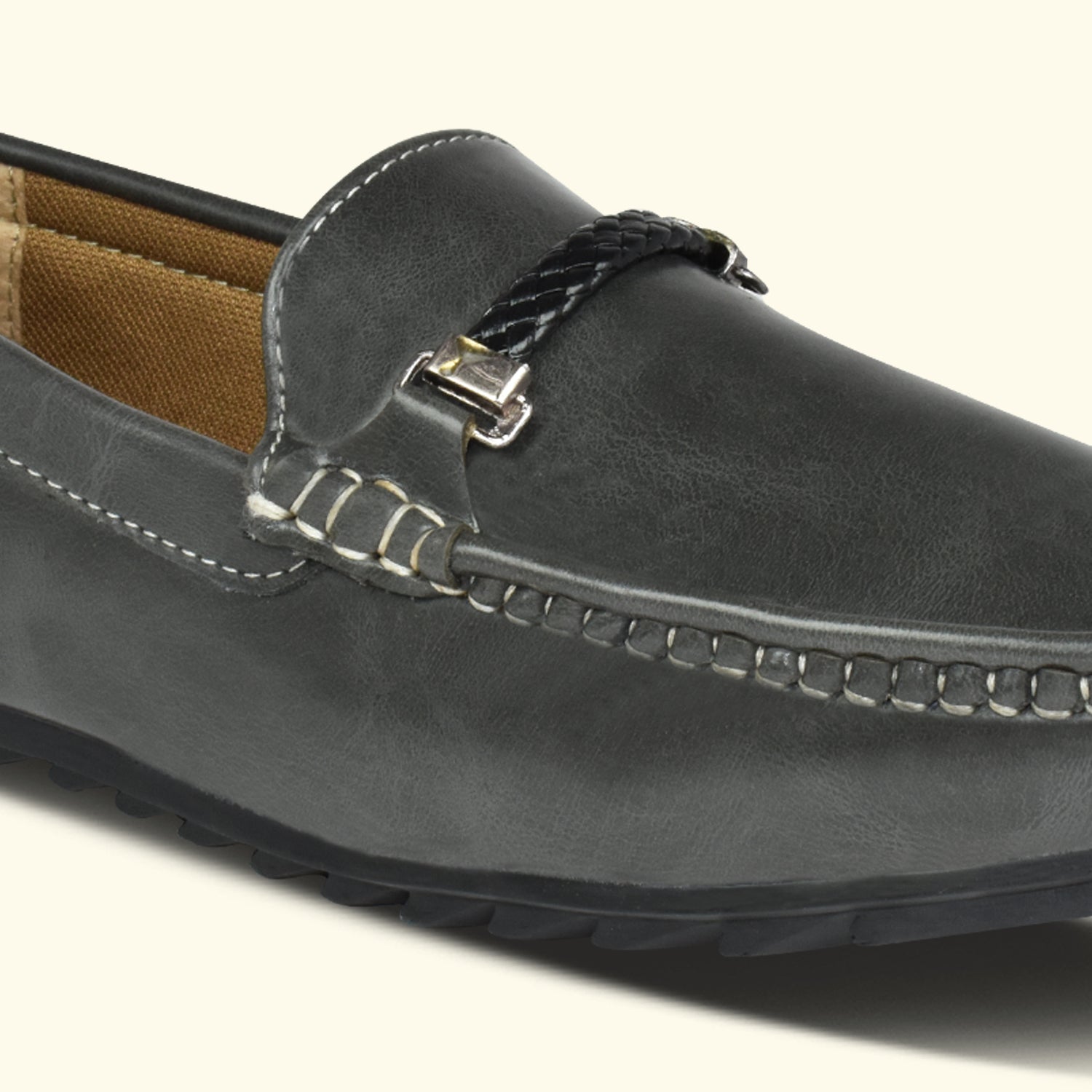 Ajanta Men’s Slip-On Cushioned Loafers