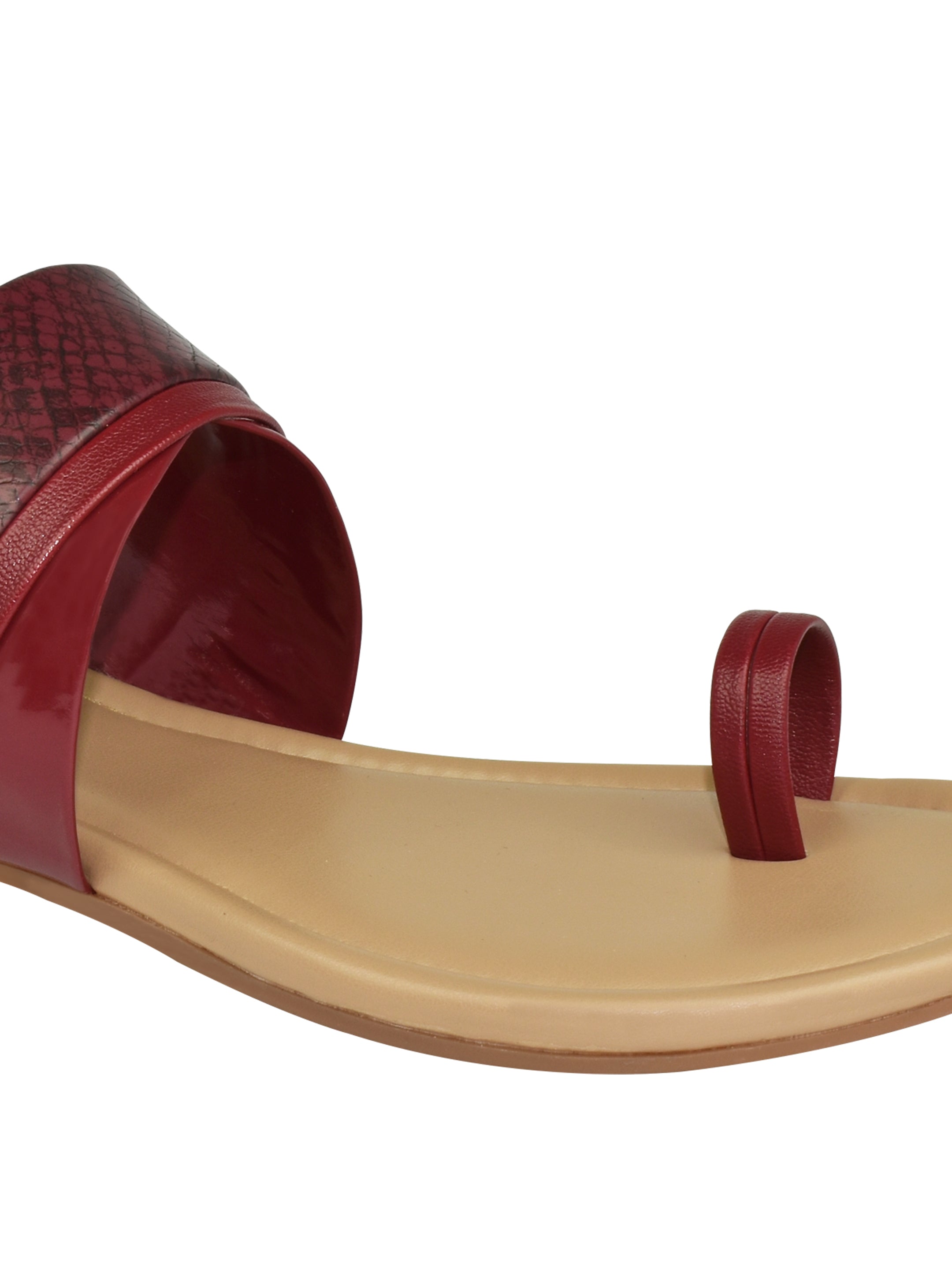 Ajanta Women Stylish Ethnic Flat Sandals For Women / Comfortable Fit with Anti-Skid Protection EL2013