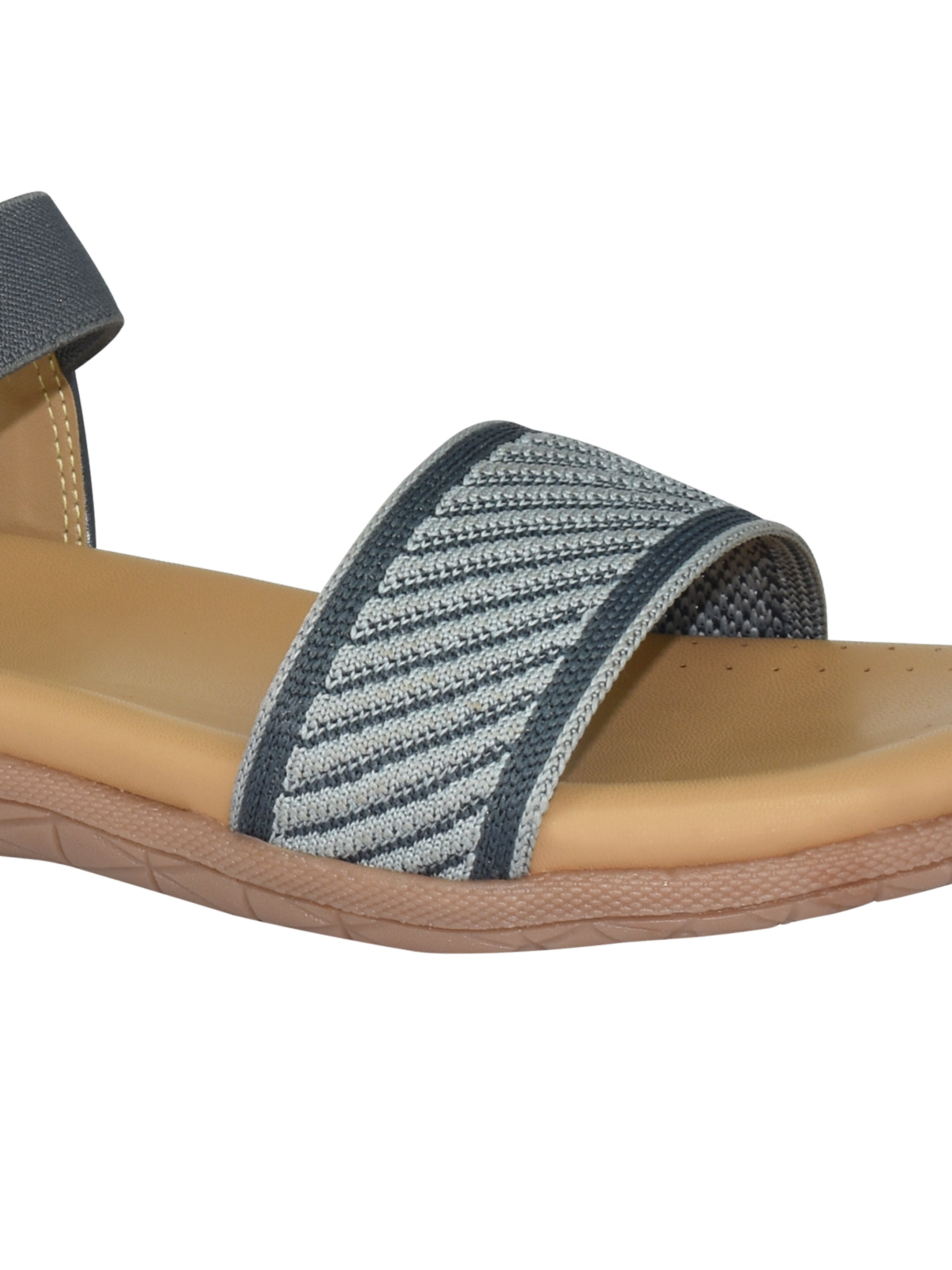 Ajanta Women Flat Sandal / Anti-Skid Flat Sandals / Elegant & Comfortable for Casual Outings EL4004