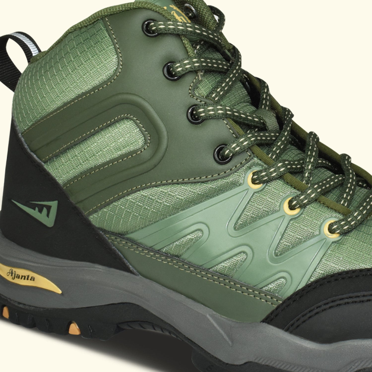 AJANTA Terra Trek Outdoor Hiking Shoes With Superior Grip & Comfort | Lightweight & Sturdy Boots EG1054