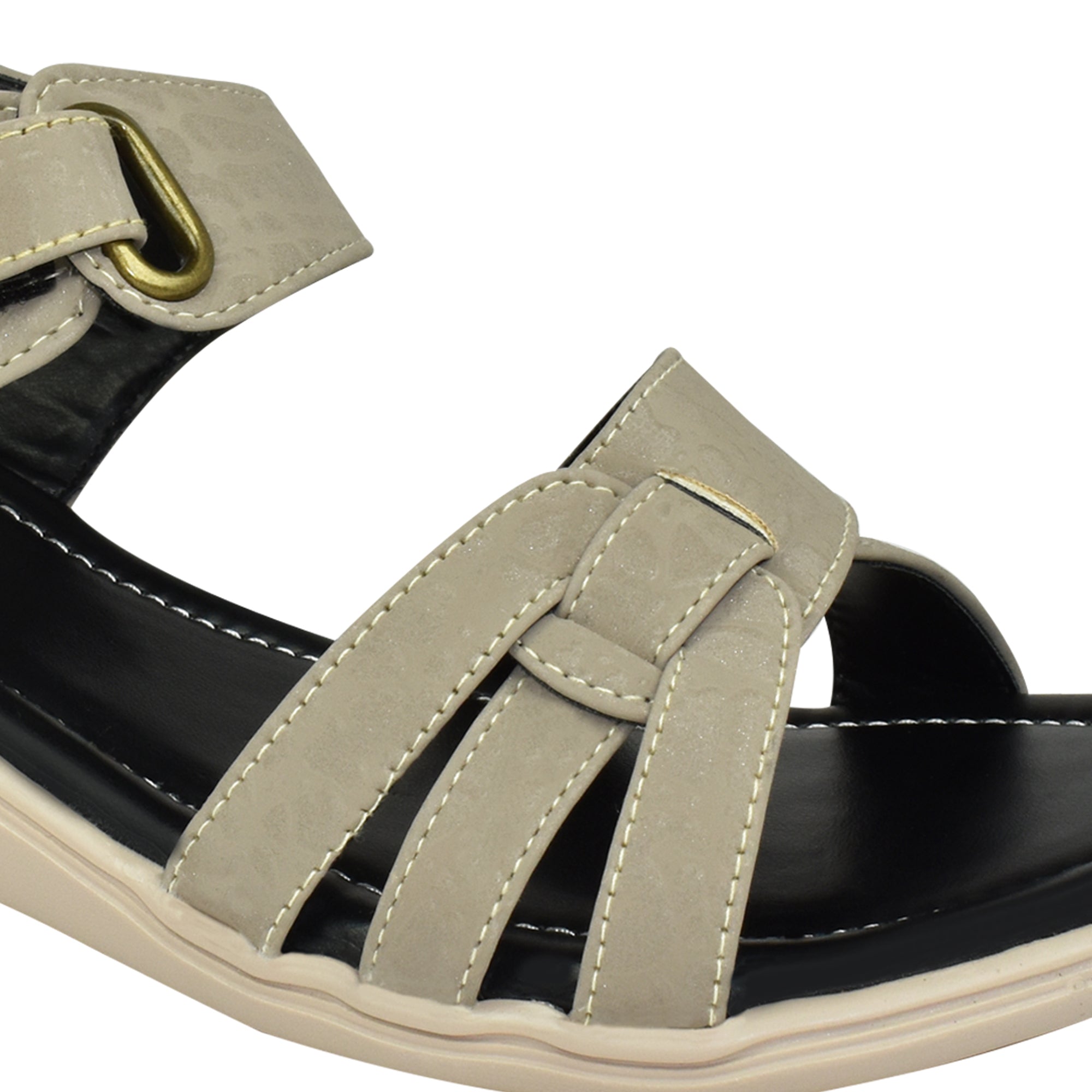 Ajanta Women's Adjustable Ankle Strap Sandals
