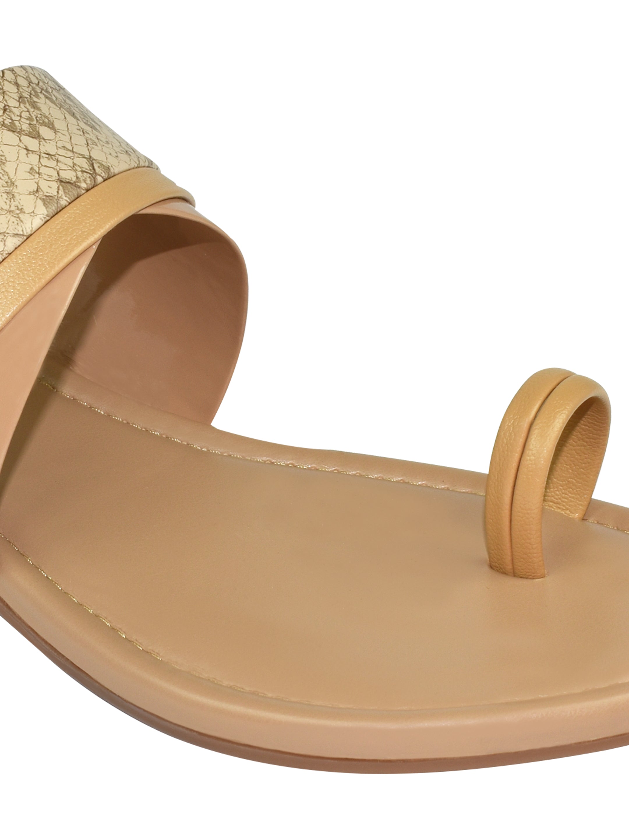 Ajanta Women Stylish Ethnic Flat Sandals For Women / Comfortable Fit with Anti-Skid Protection EL2013