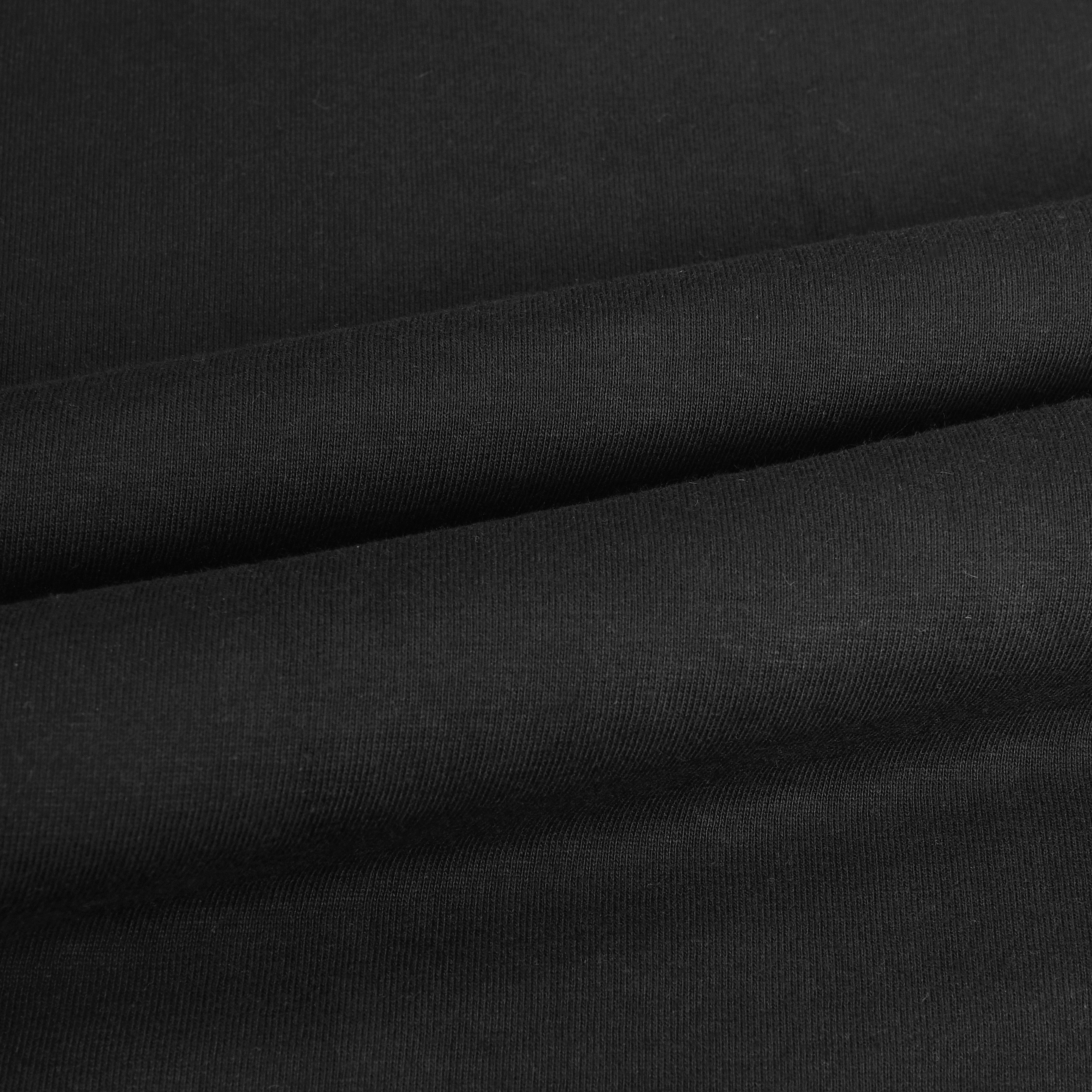 IMPERIO Men Black Solid V-Neck T-Shirt | Pure Cotton, Casual Fit VN5013