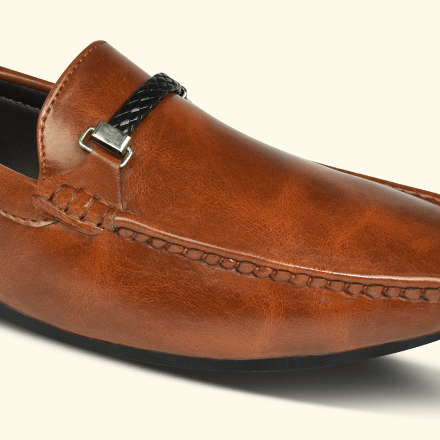 AJANTA Loafers For Men| Soft Cushioned Insole | Super Flexible, Slip-On Shoes for Casual, Office & Everyday Wear EG4024