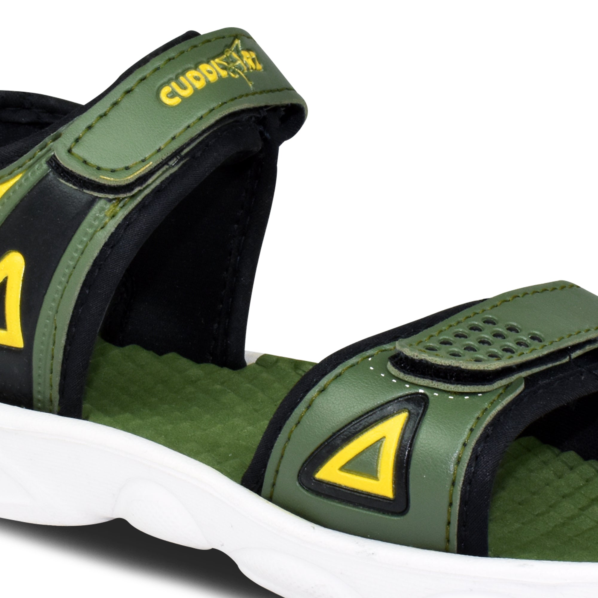 Ajanta Boys’ Sports Velcro Closure Sandals Comfortable Everyday Wear Footwear