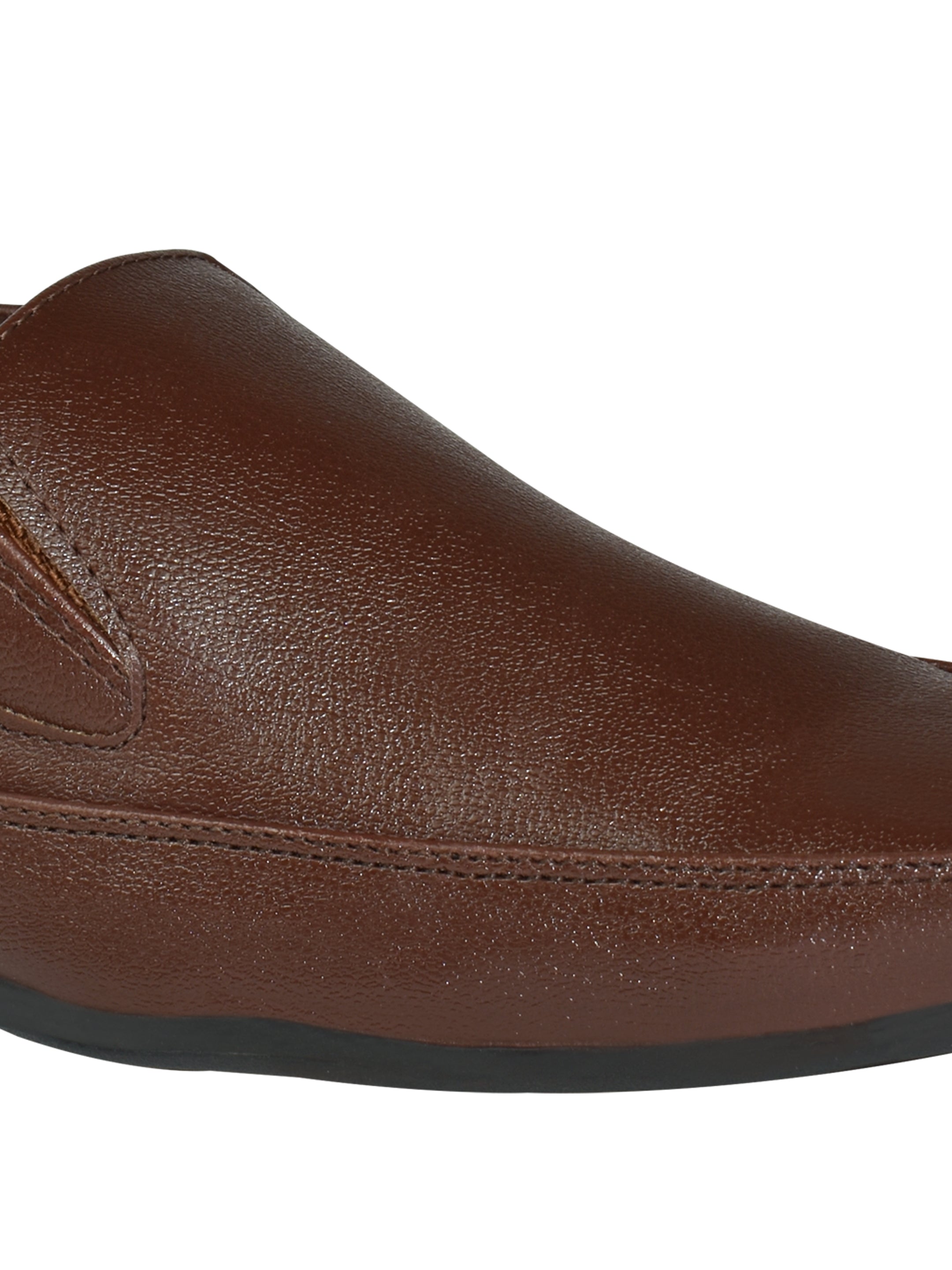 Ajanta Men Brown Slip on shoes| Comfort & Stylish Shoes Perfect for Formal Wear, Business Casual, and Parties | Slip on shoes EG4007
