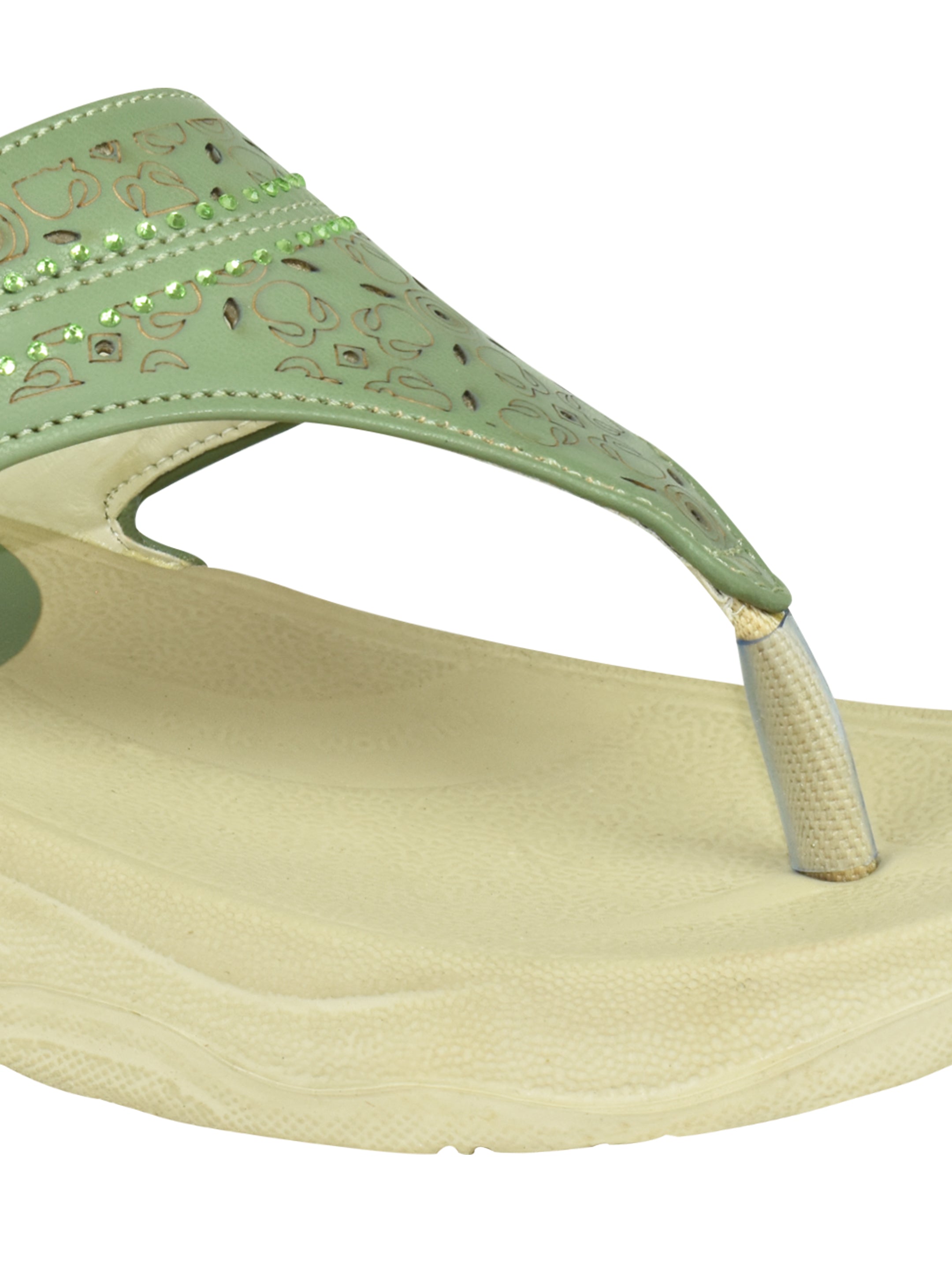 Ajanta Womens Stylish Trendy Lightweight Slip on sandal for casual wear and regular use EL1012