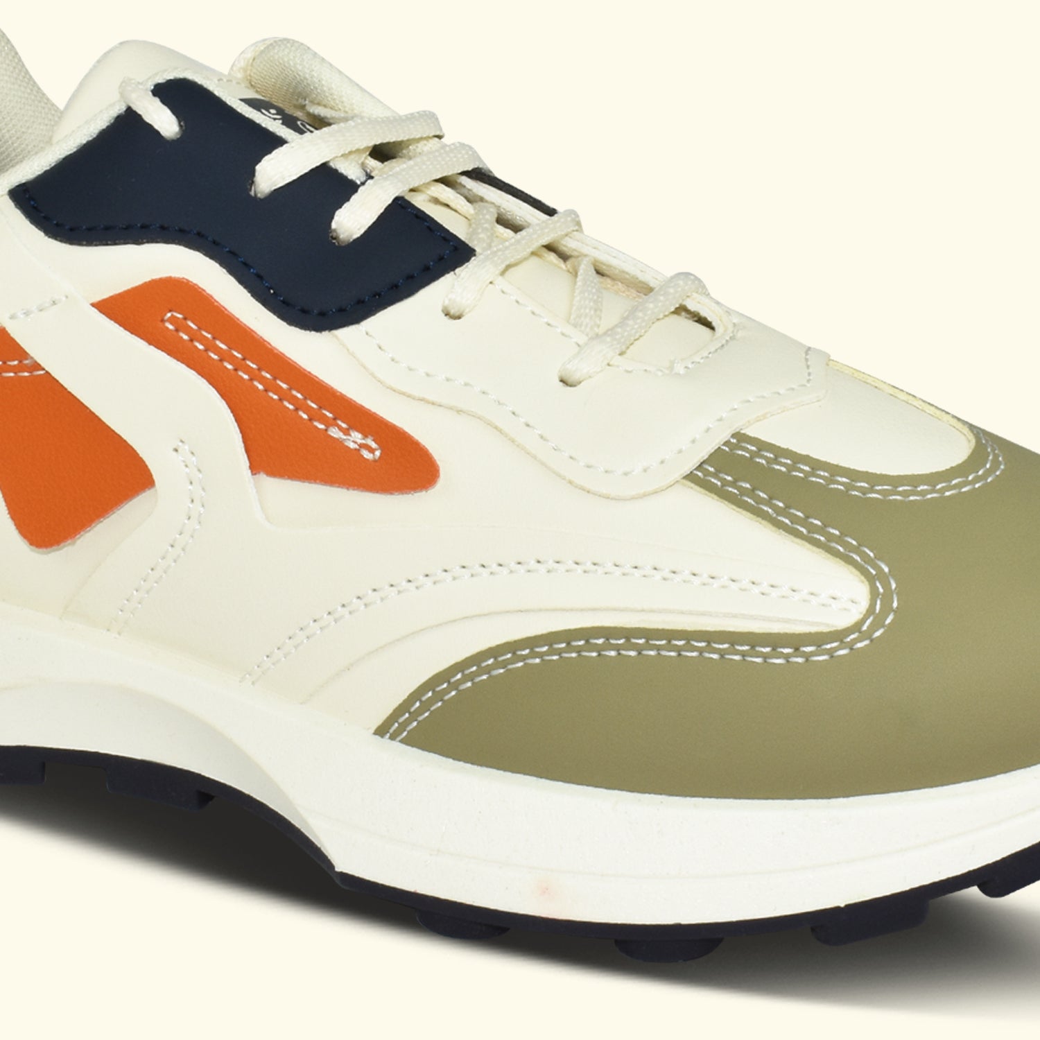 Women Olive Lightning Chunky Sneakers 