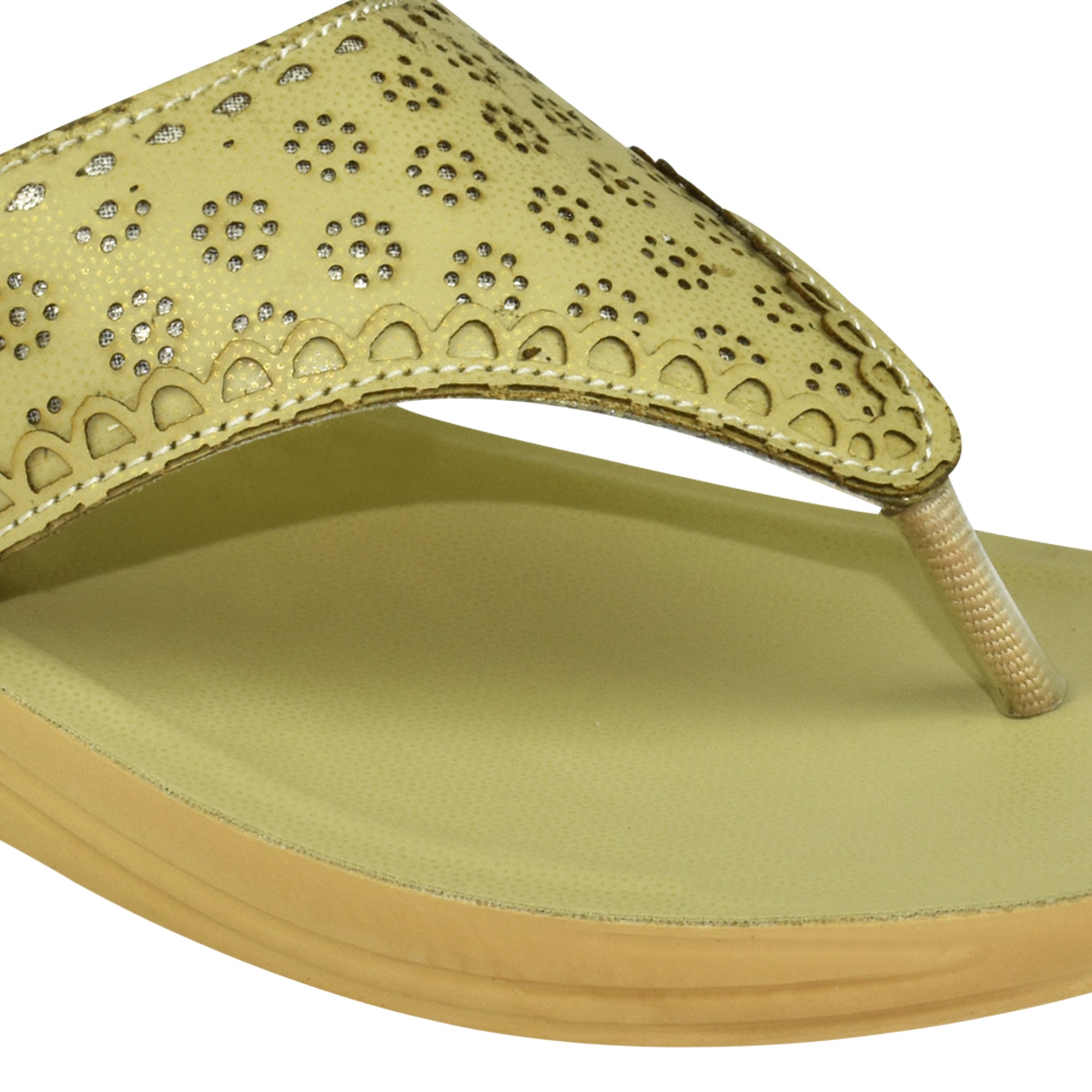Ajanta Slip On Flat Sandals For Women