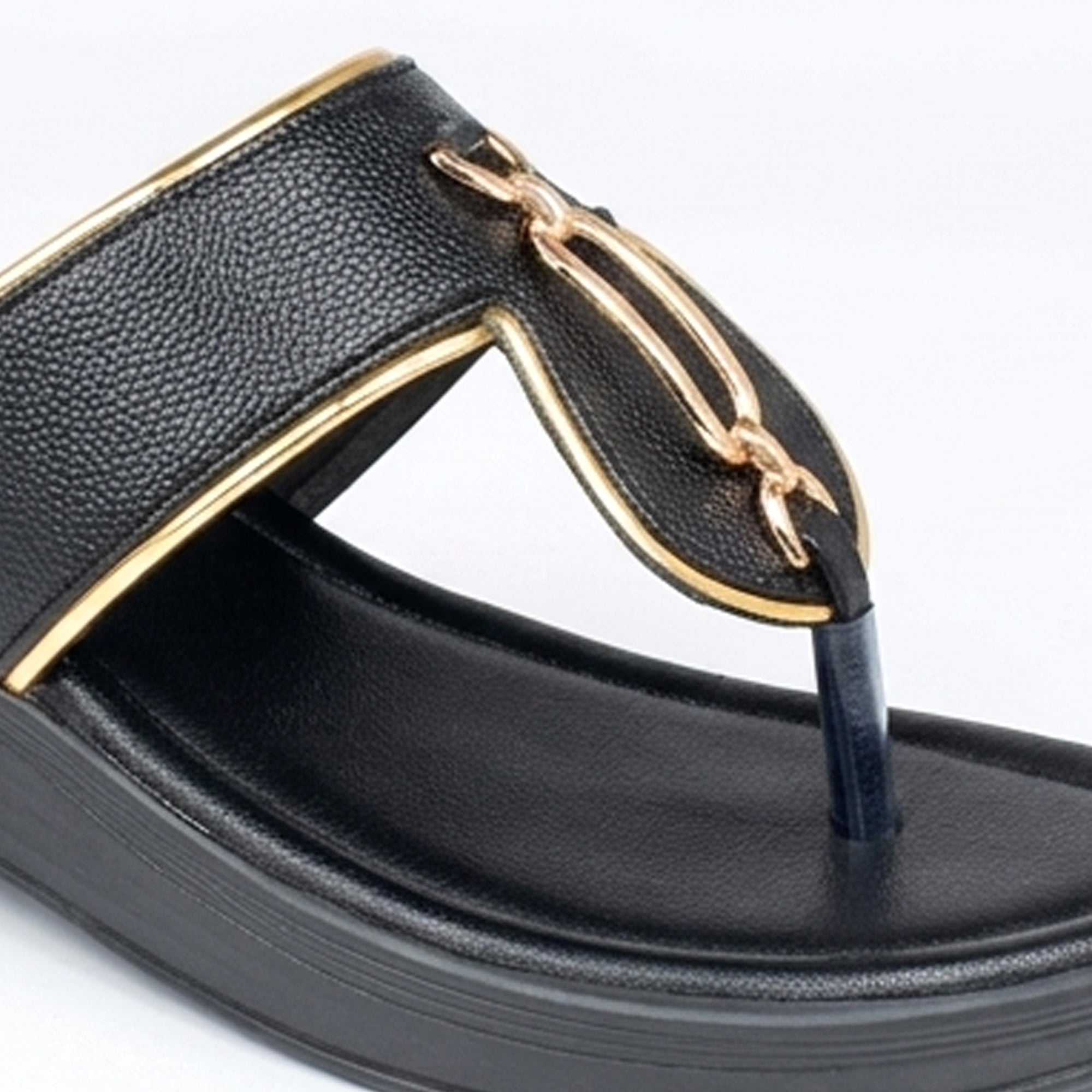 Ajanta Women's Comfortable Slip-on Wedge Sandals - Stylish Daily Wear Ladies Footwear