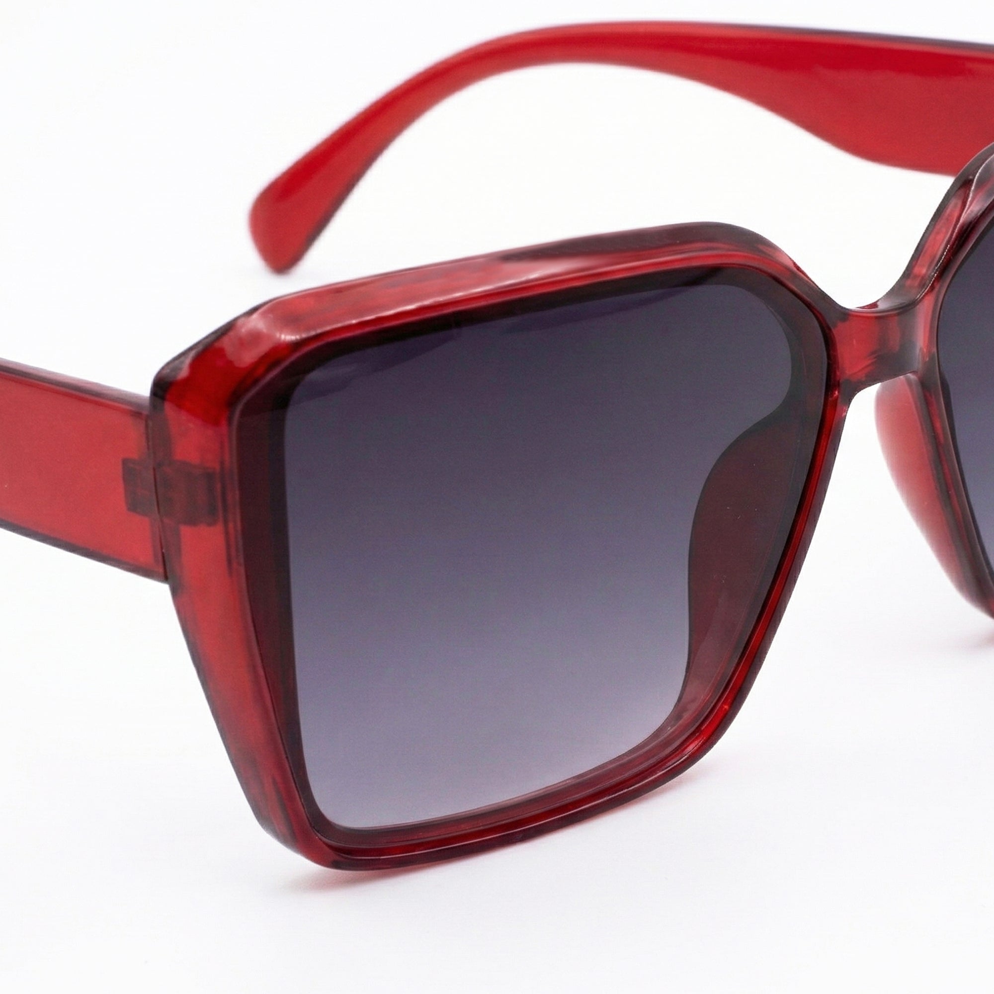 Ajanta Women’s Oversized Square Sunglasses Stylish Gradient UV-Protected Eyewear