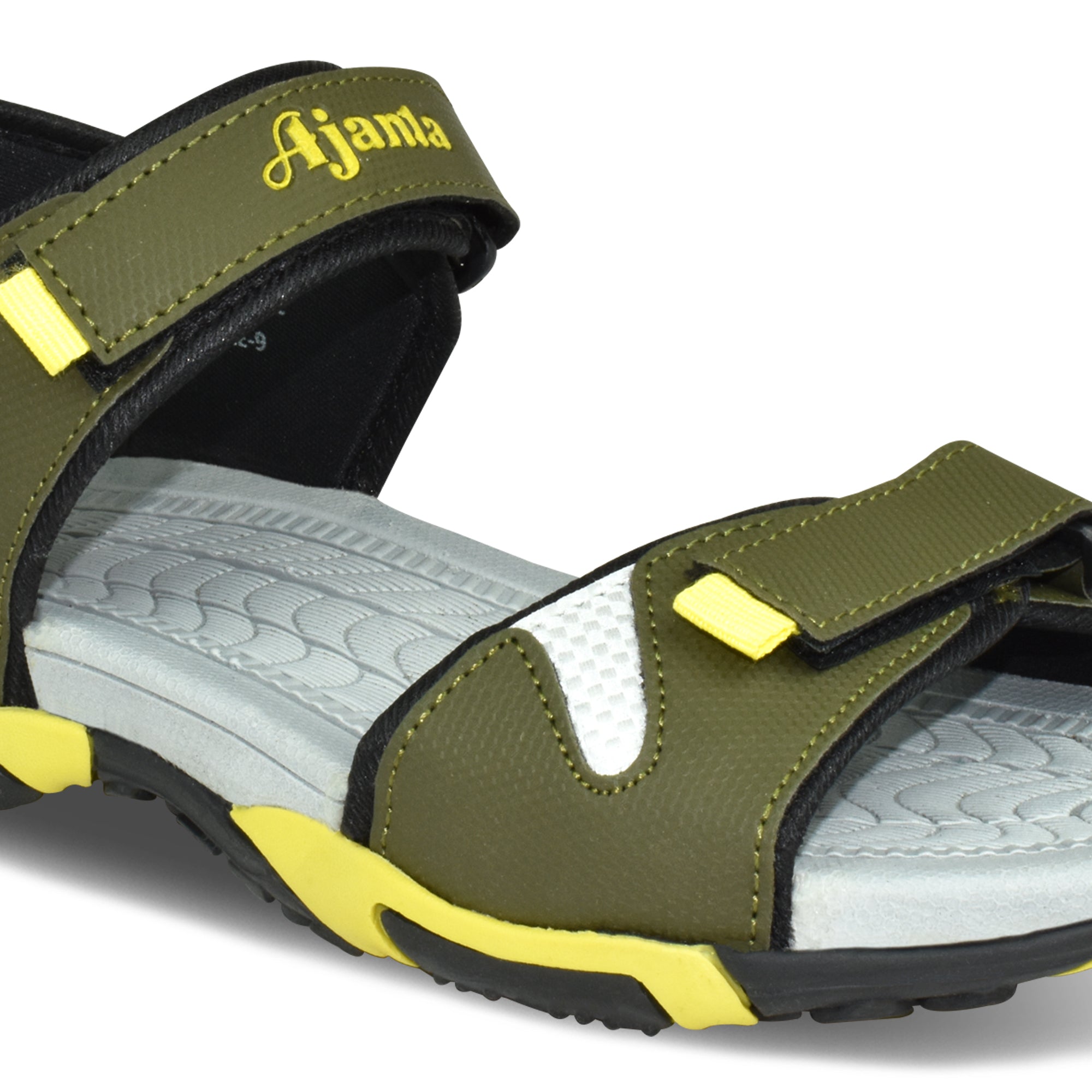 Ajanta Men’s Sports Sandals with Velcro Closure