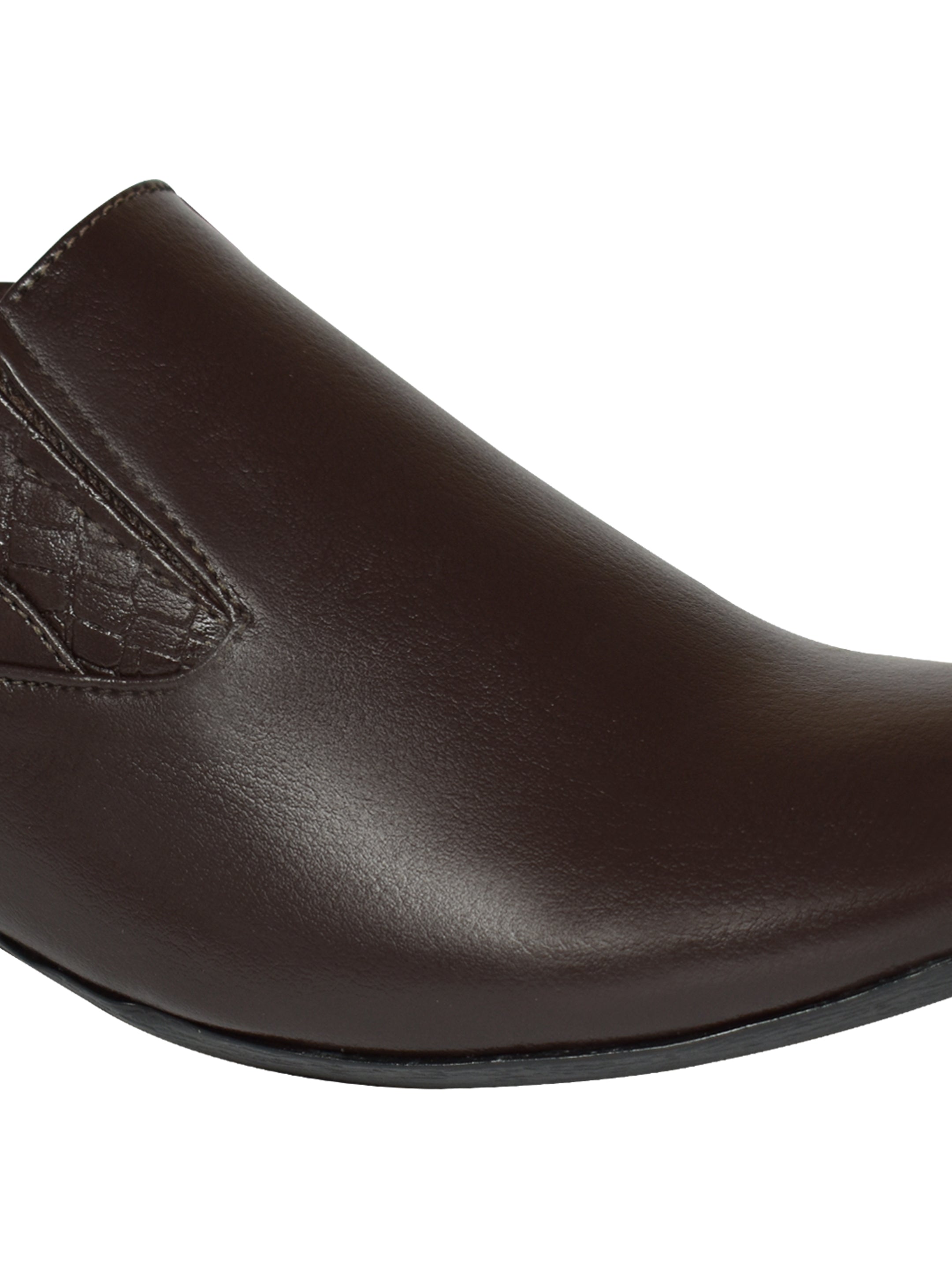 Ajanta Men’s Brown Slip-On Formal Shoes for Office & Business Wear