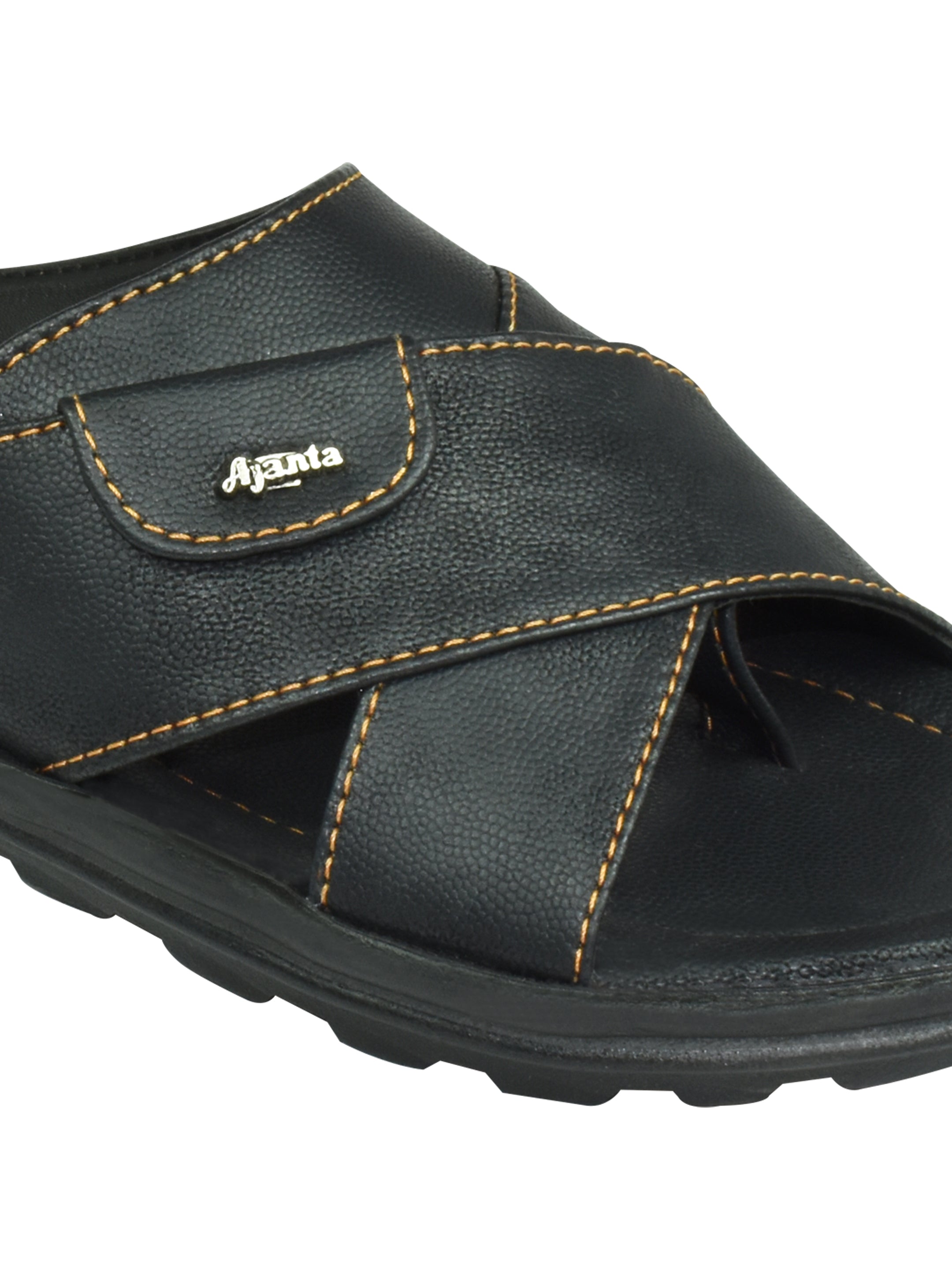 Ajanta Sandals for Men / Comfortable Sole & Durable Sandal / Soft Footbed & Easy Slip-On Sandal EG0850