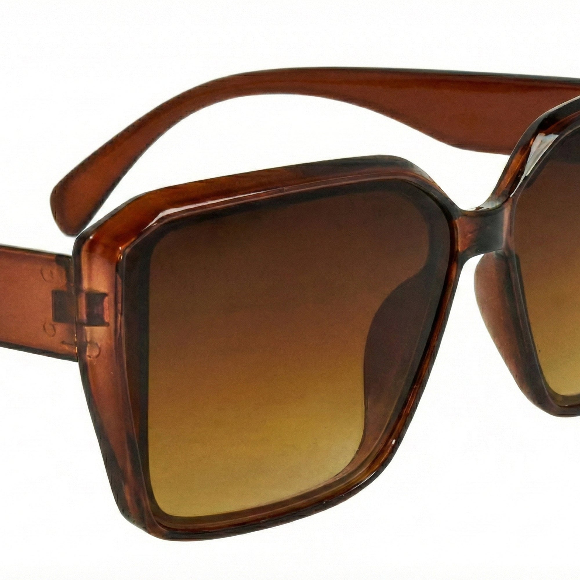 Ajanta Women’s Oversized Square Sunglasses Stylish Gradient UV-Protected Eyewear