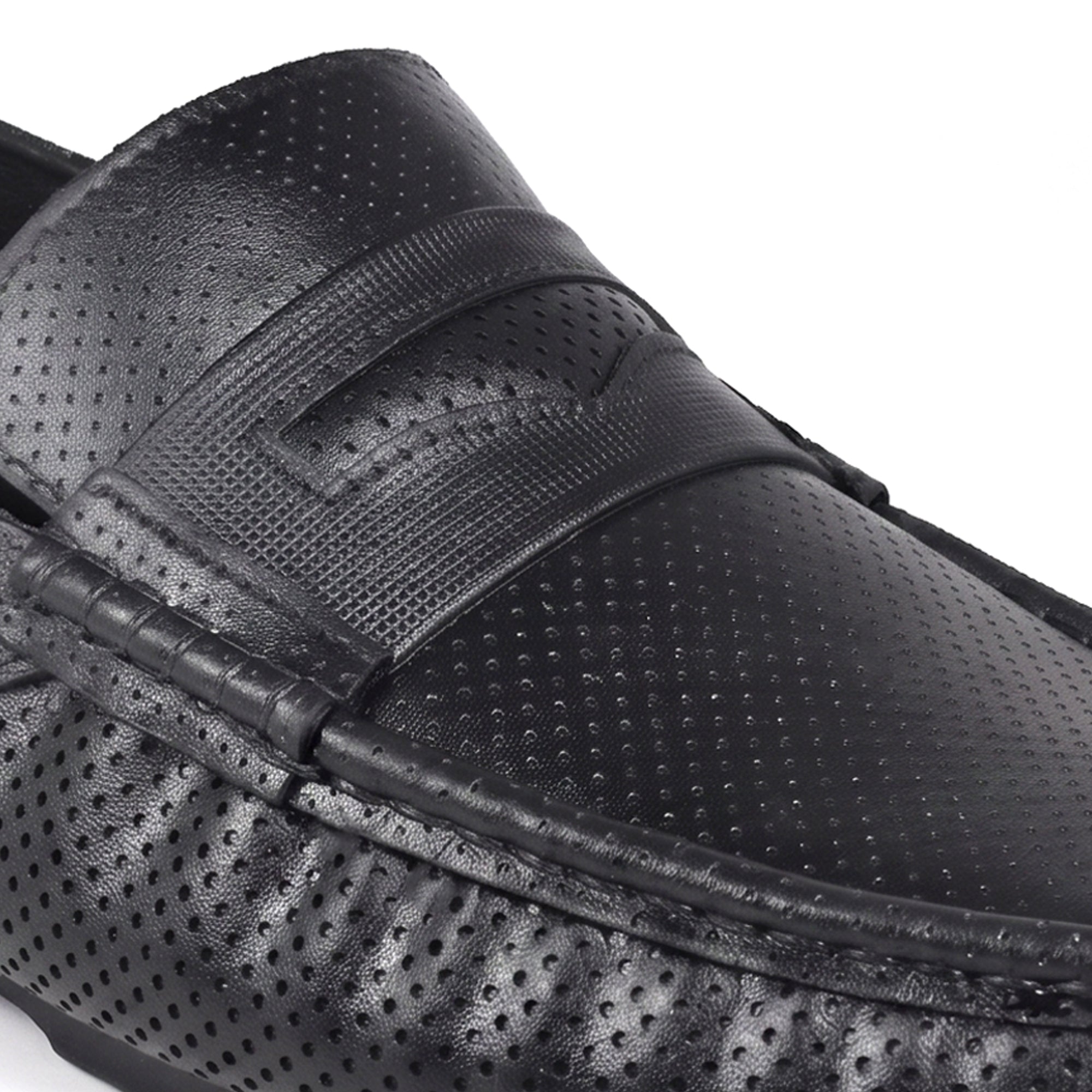 AJANTA Waterproof Slip-On PVC Loafers Shoes for Men | Lightweight Anti-Skid Casual Office Shoes for Men | Comfortable Fit Rainy Shoes & Moccasin Footwear for Travel & Driving Brown