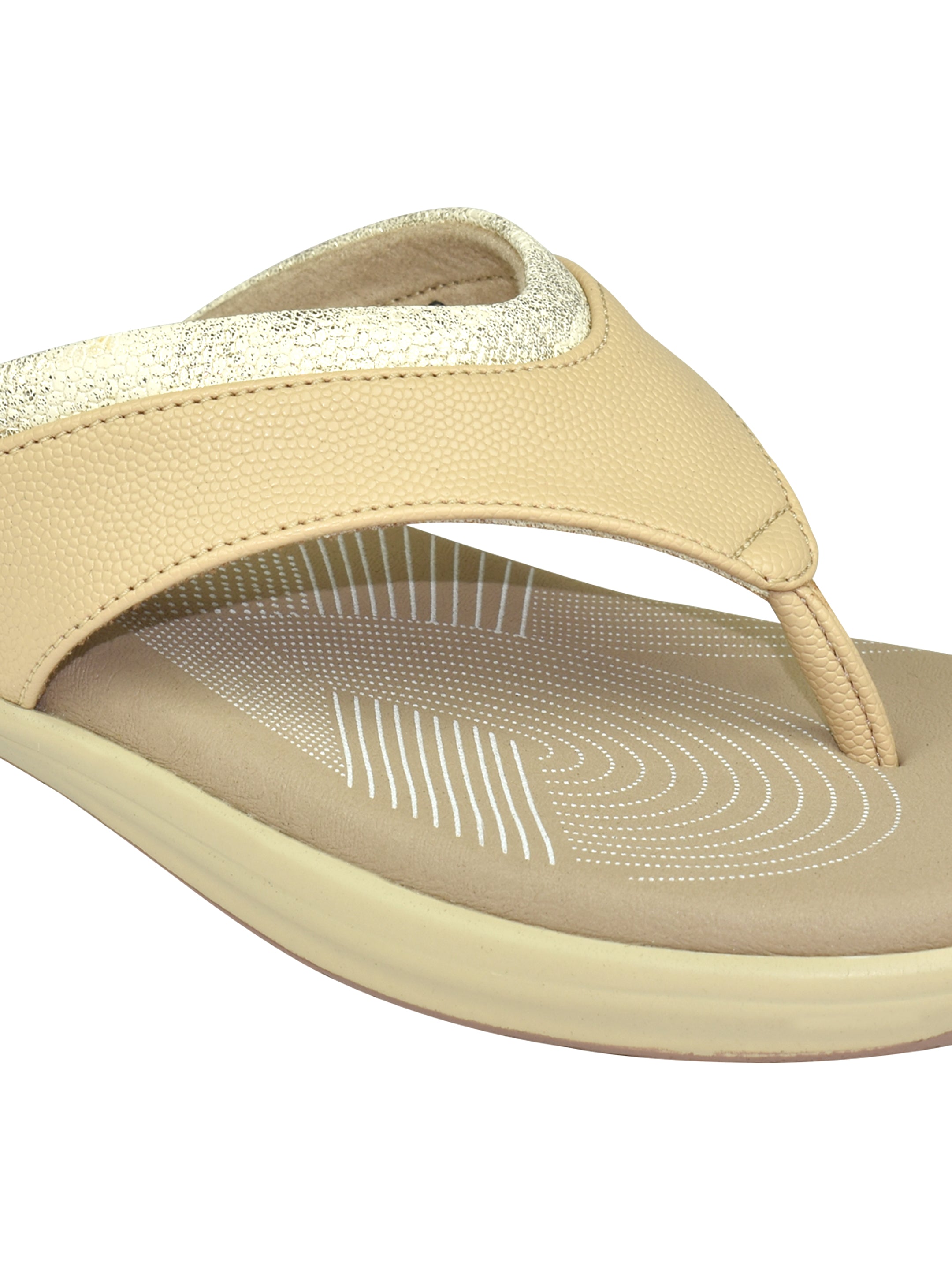 Ajanta Casual Slip on Stylish Flat Sandal for Women & Comfortable Slipper EL1009