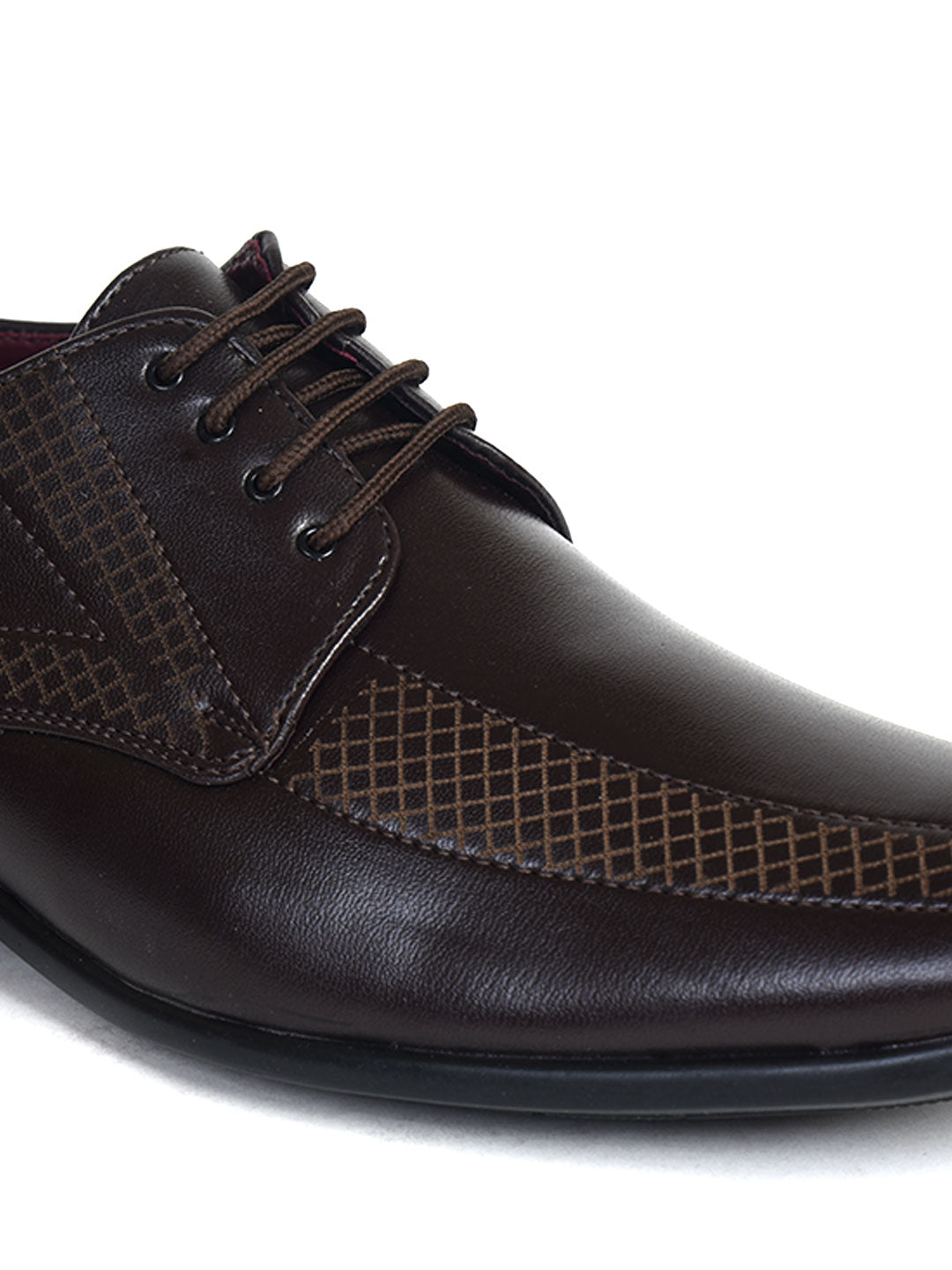 Ajanta Men’s Derby Lace-Up Formal Shoes for Office & Business Wear