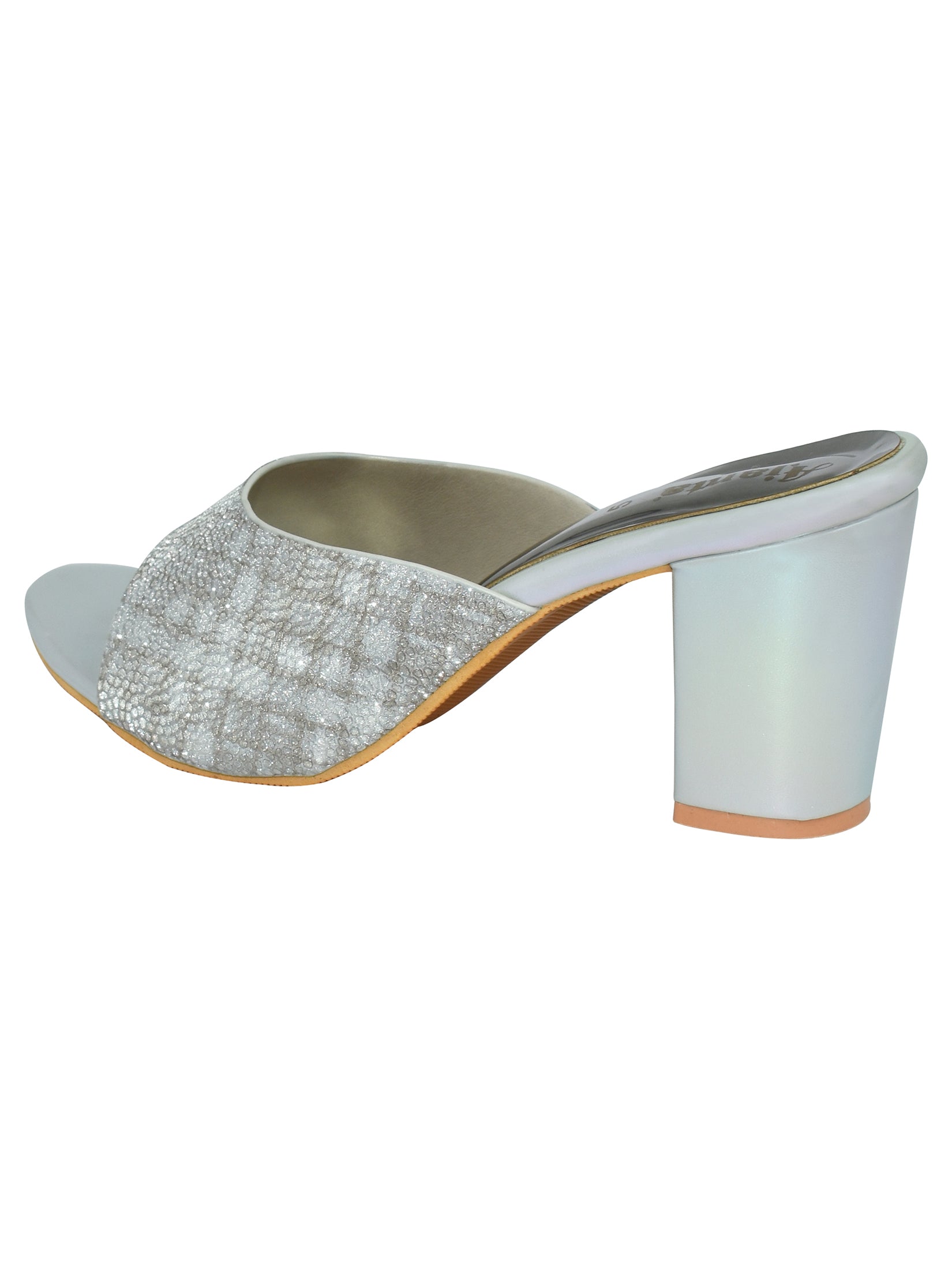 Ajanta Women Heel Sandal / Elegant & Comfortable for Party Wear / Comfortable Slip-On Heel Sandals EL3008