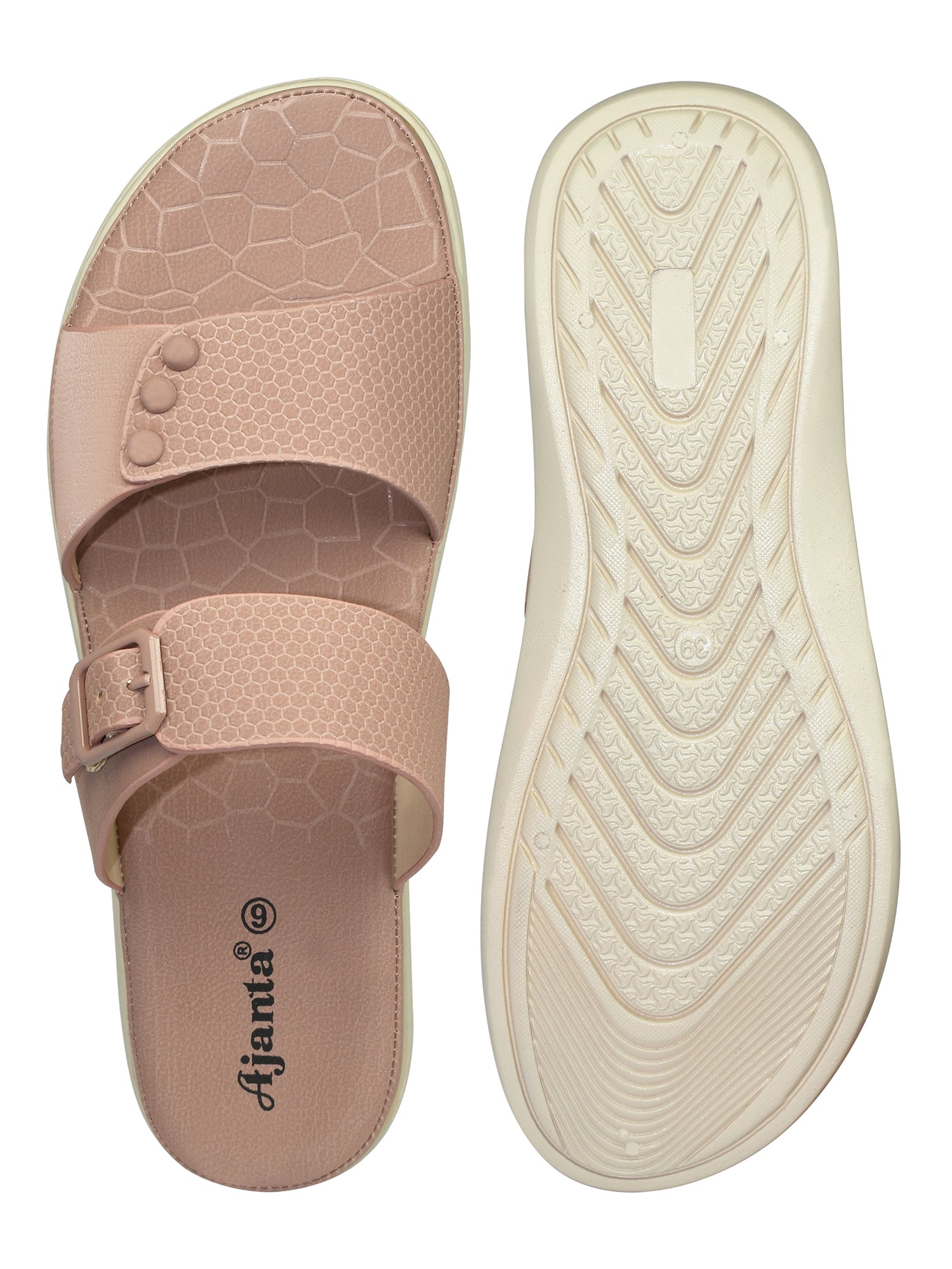 Ajanta Women Sandal / Anti-Skid Sole & Cushioned Comfort / Stylish & Lightweight  EL3001