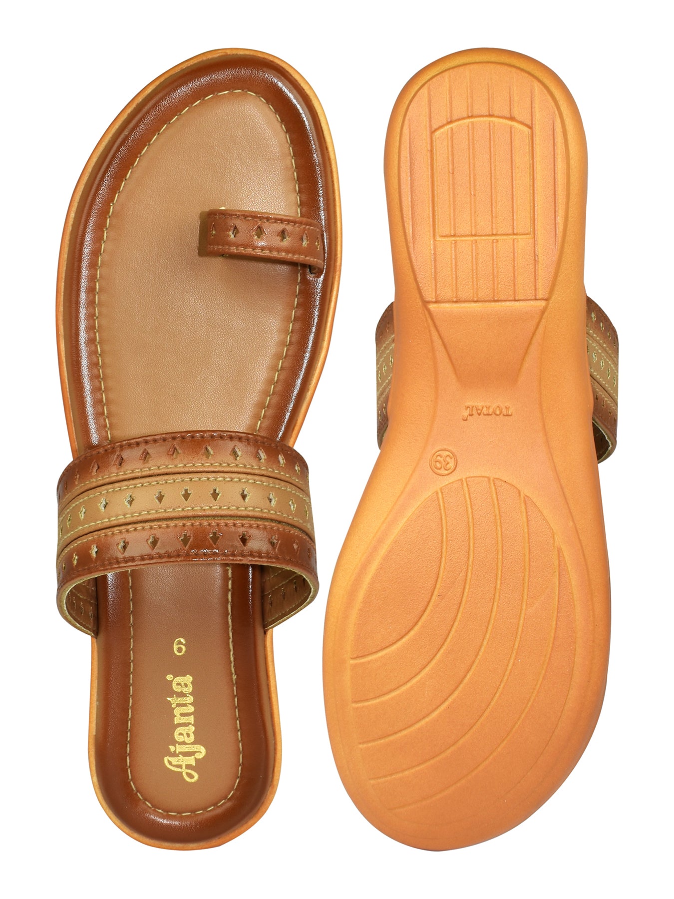 Ajanta Women Sandal | Durable Anti-Skid Sole for Everyday Comfort | Slip-Resistant & Stylish for Daily Use