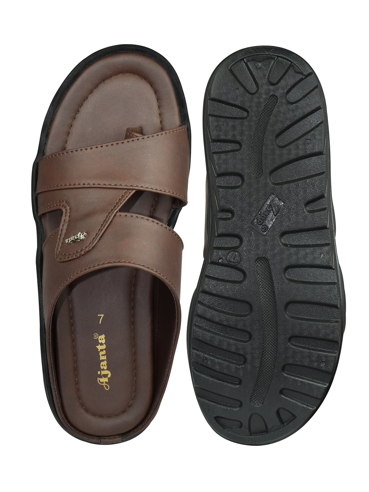 Ajanta Men Sandal / Men’s Slip-On Sandals / Lightweight, Durable & Perfect for Everyday Use EG3007
