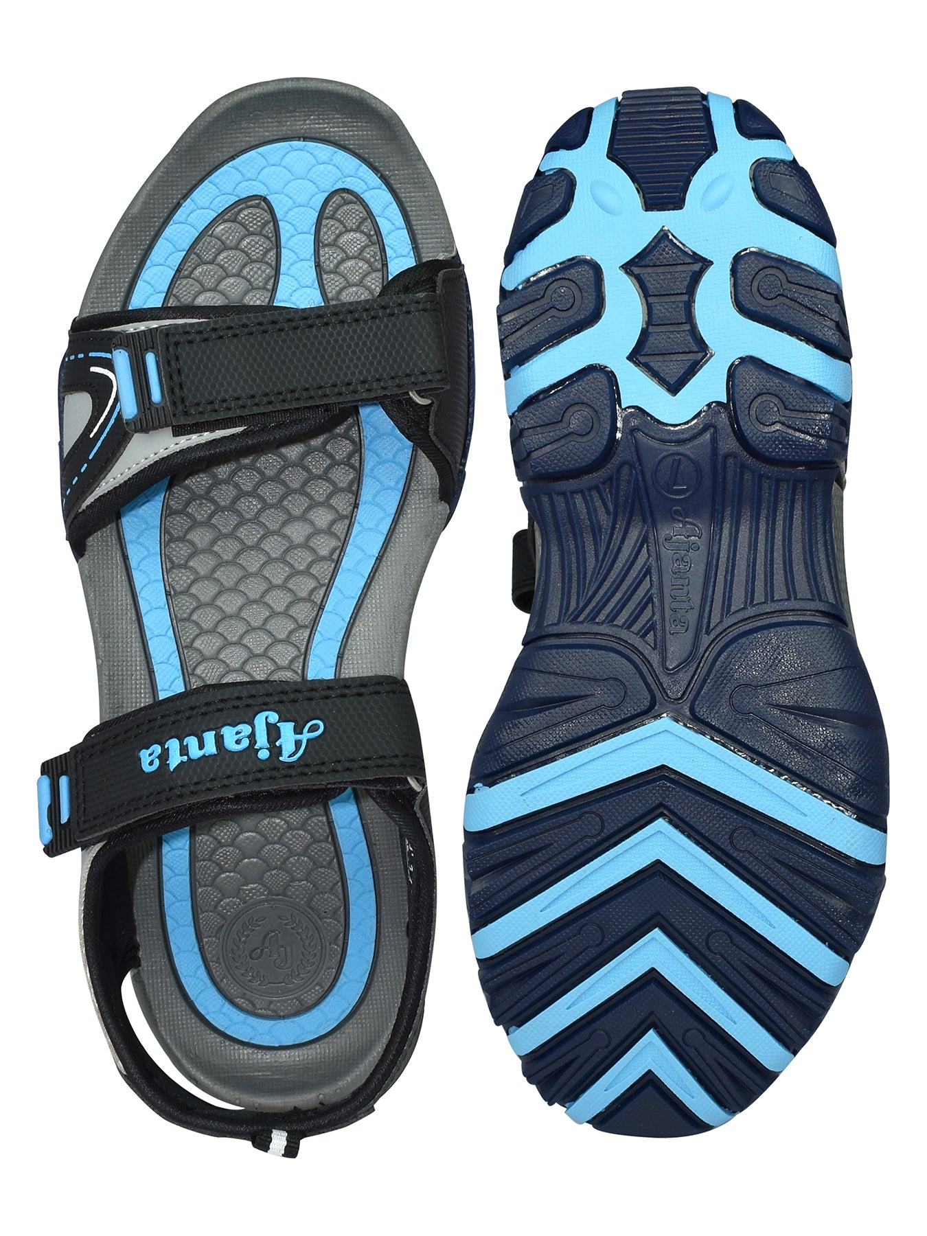 Ajanta Men Sports Sandal / Lightweight & Durable Outdoor Footwear / Comfortable Fit / Anti-Skid Sandals EG2003