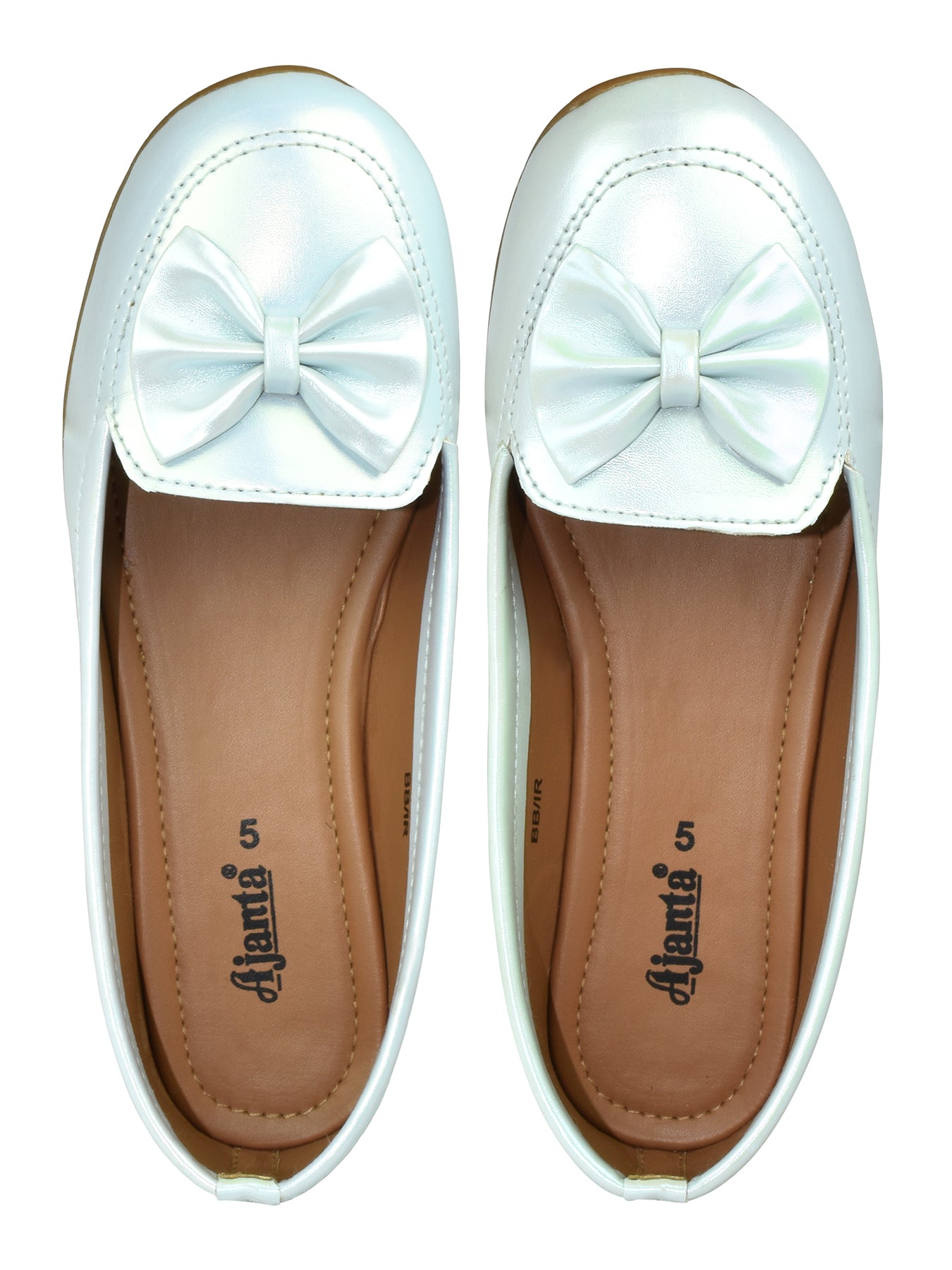 white belly shoes for kid girl​