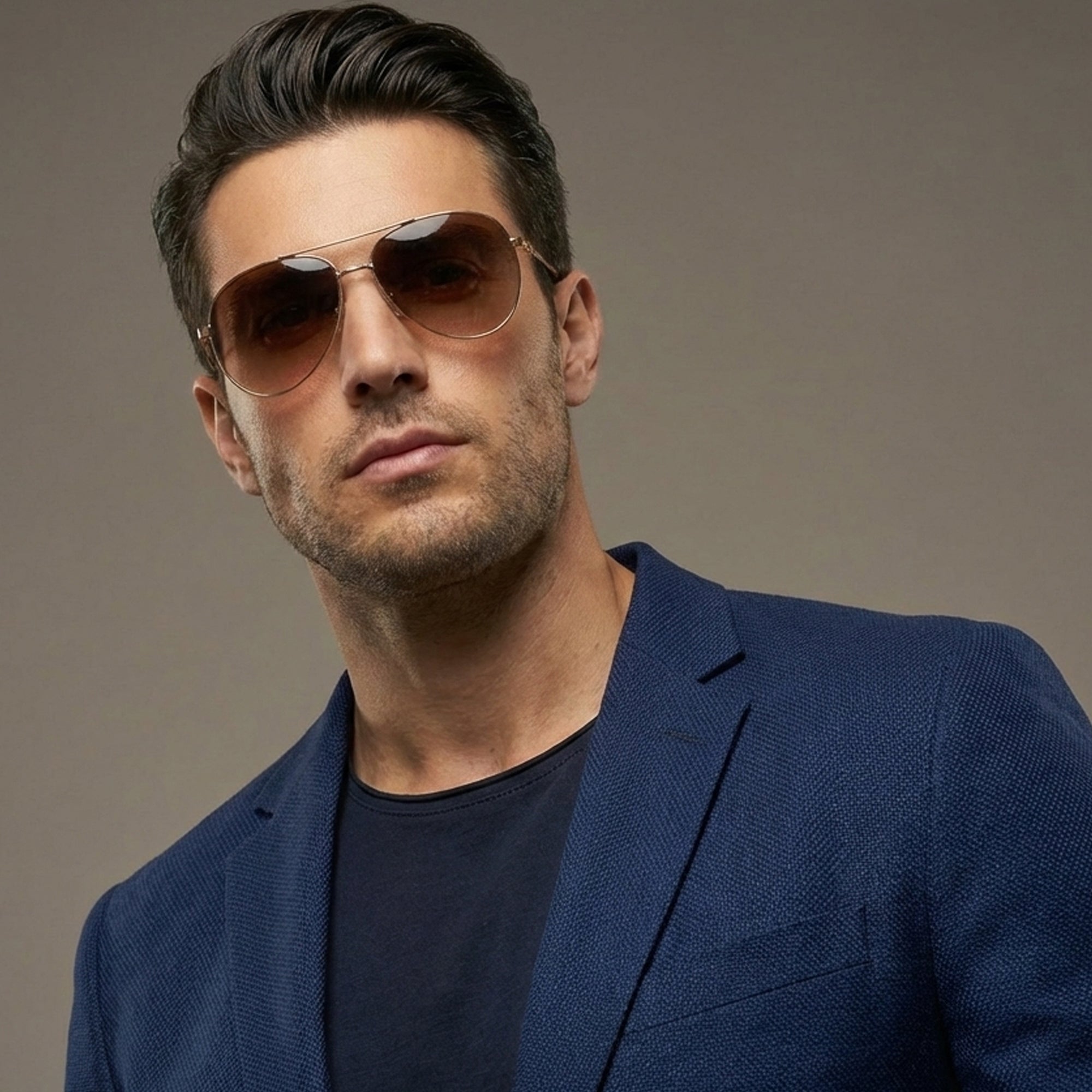 Ajanta Unisex Aviator-Style Sunglasses Classic Frame Eyewear