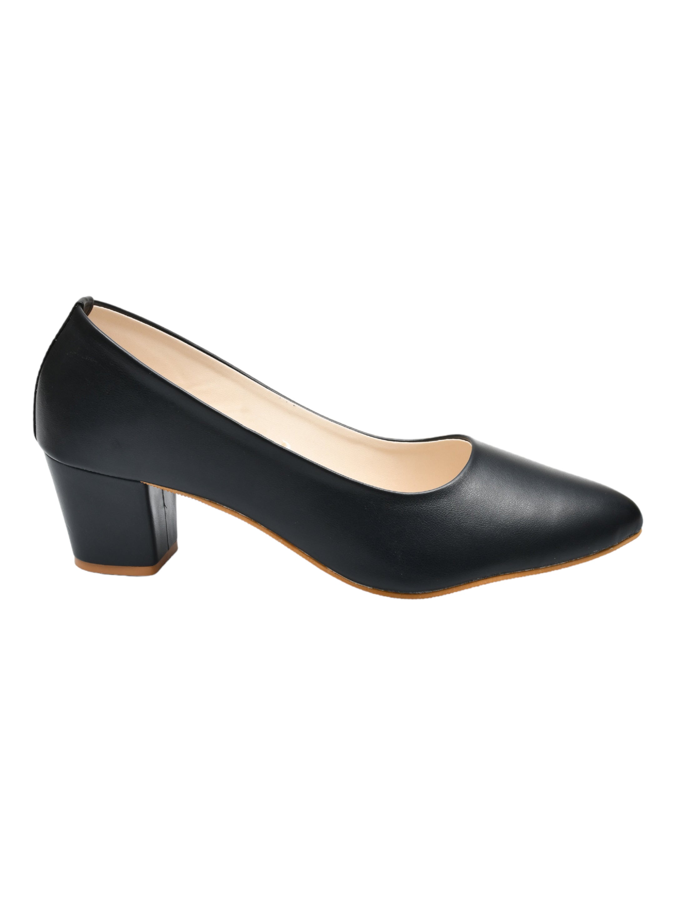 Ajanta Women's Black Synthetic Formal Shoes | Formal Heel Shoes SL0703