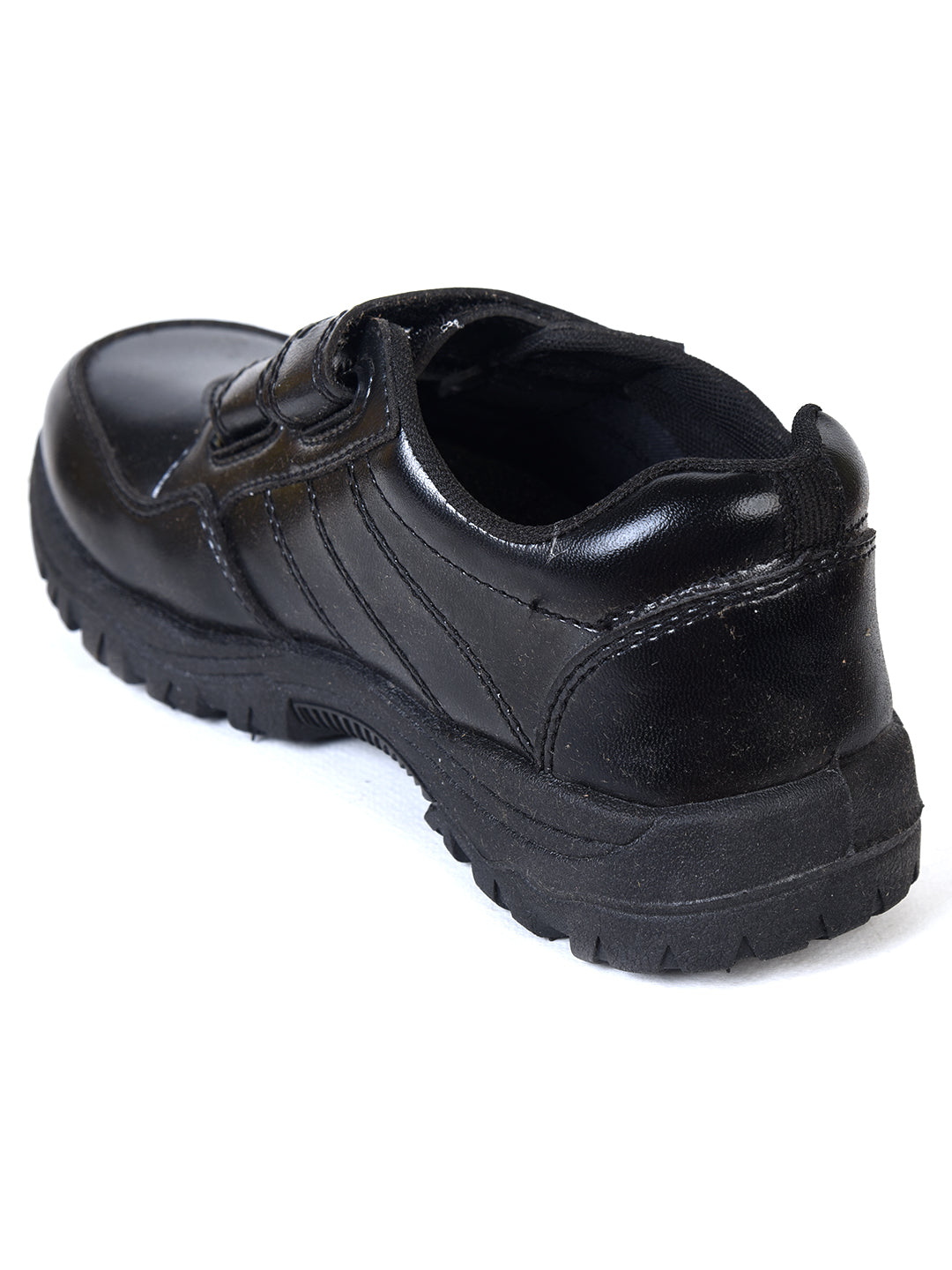 AJANTA Black Velcro School Uniform Shoe for Boys/Anti-Skid AB0029