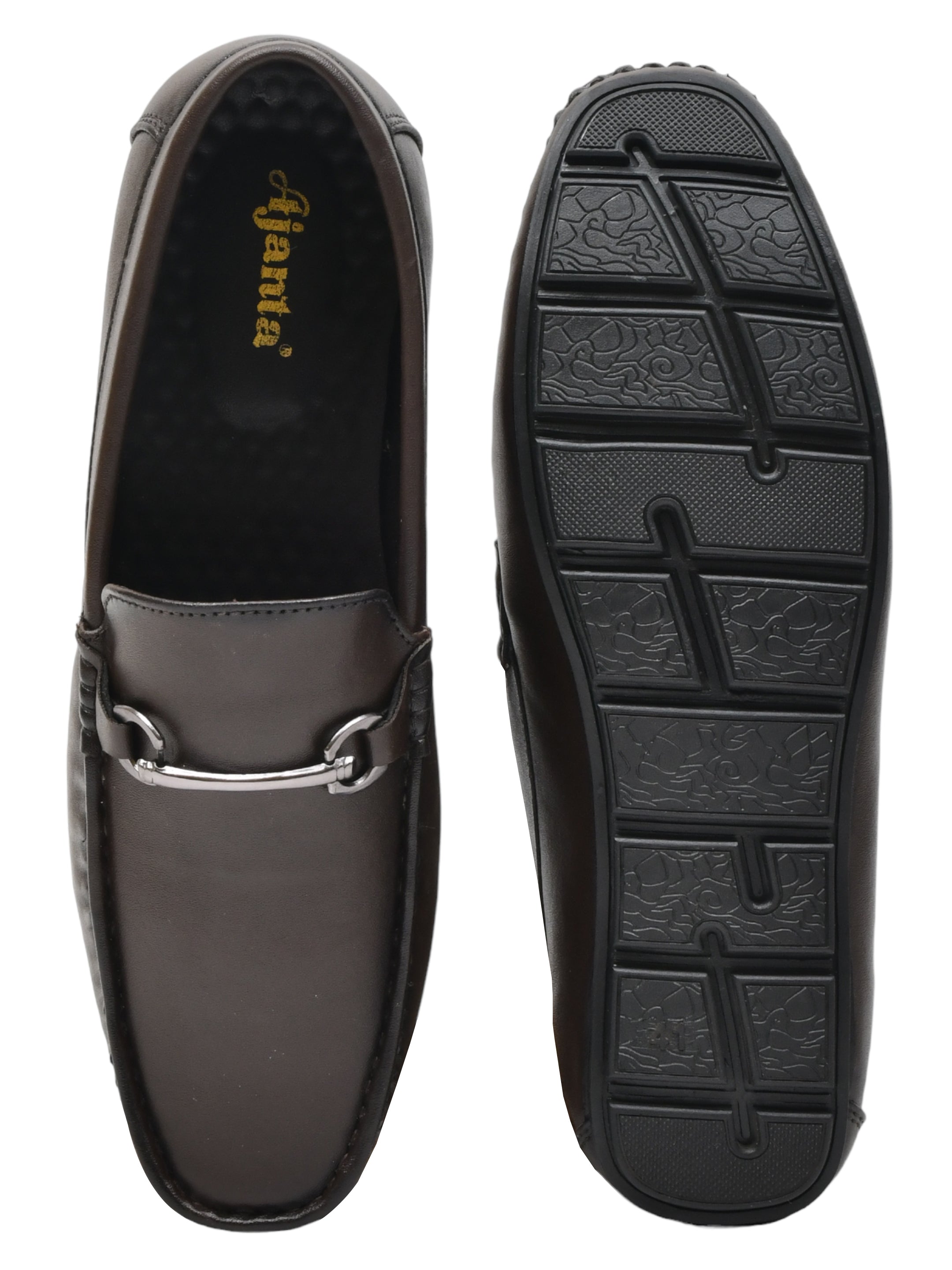 Ajanta Men Loafers / Men’s Anti-Skid Loafers / Non-Slip Formal Shoes for Daily Comfort & Style EG4004