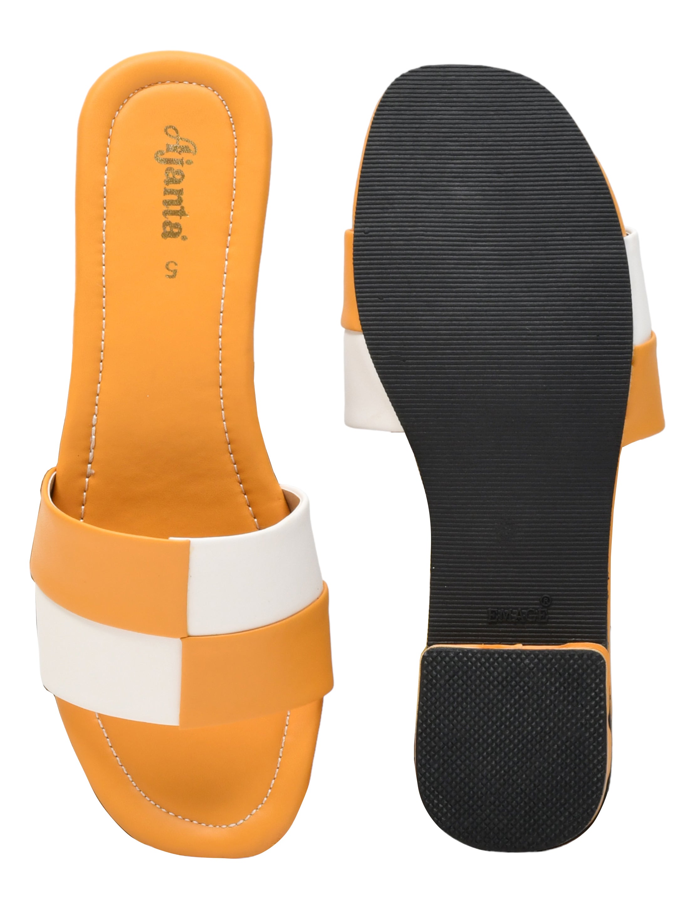 Ajanta Women Sandal / Anti-Skid Grip for Confident Walking / Durable & Non-Slip Footwear for Work & Casual Wear EL3007