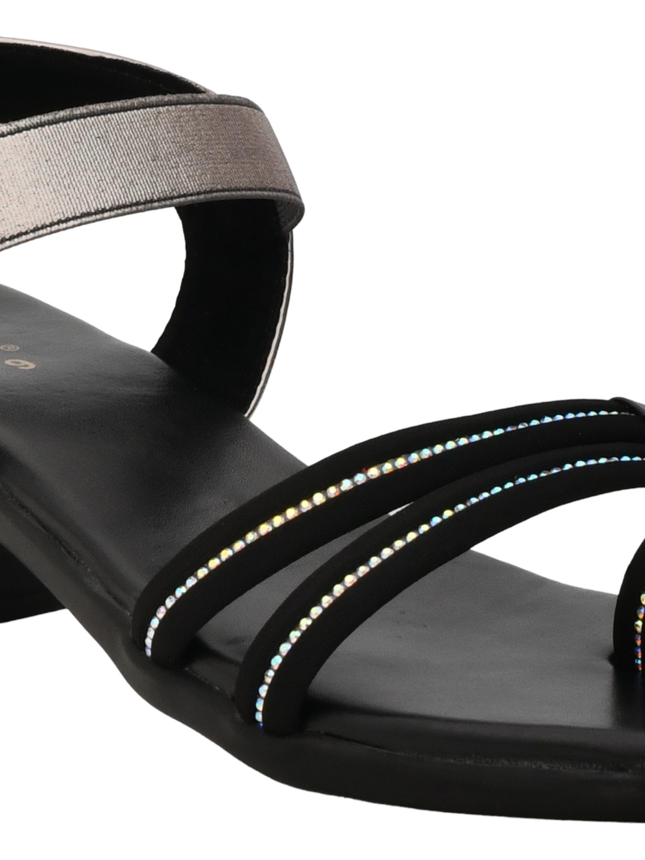 Ajanta Women Heel Sandal / Heel Sandals with Anti-Skid Sole /  Fashionable & Comfortable for All-Day Wear EL4006